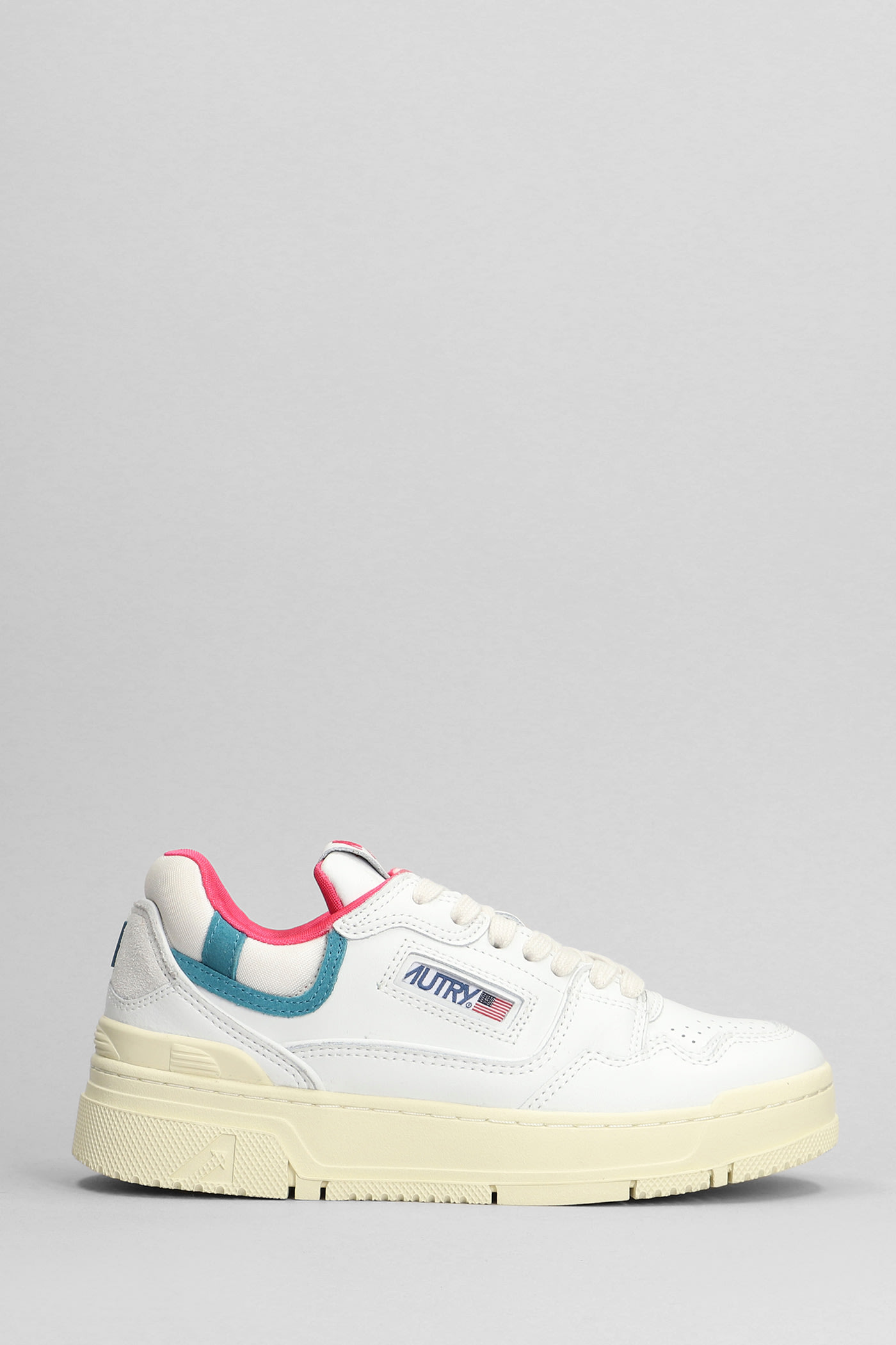 Clc Low Sneakers In White Leather