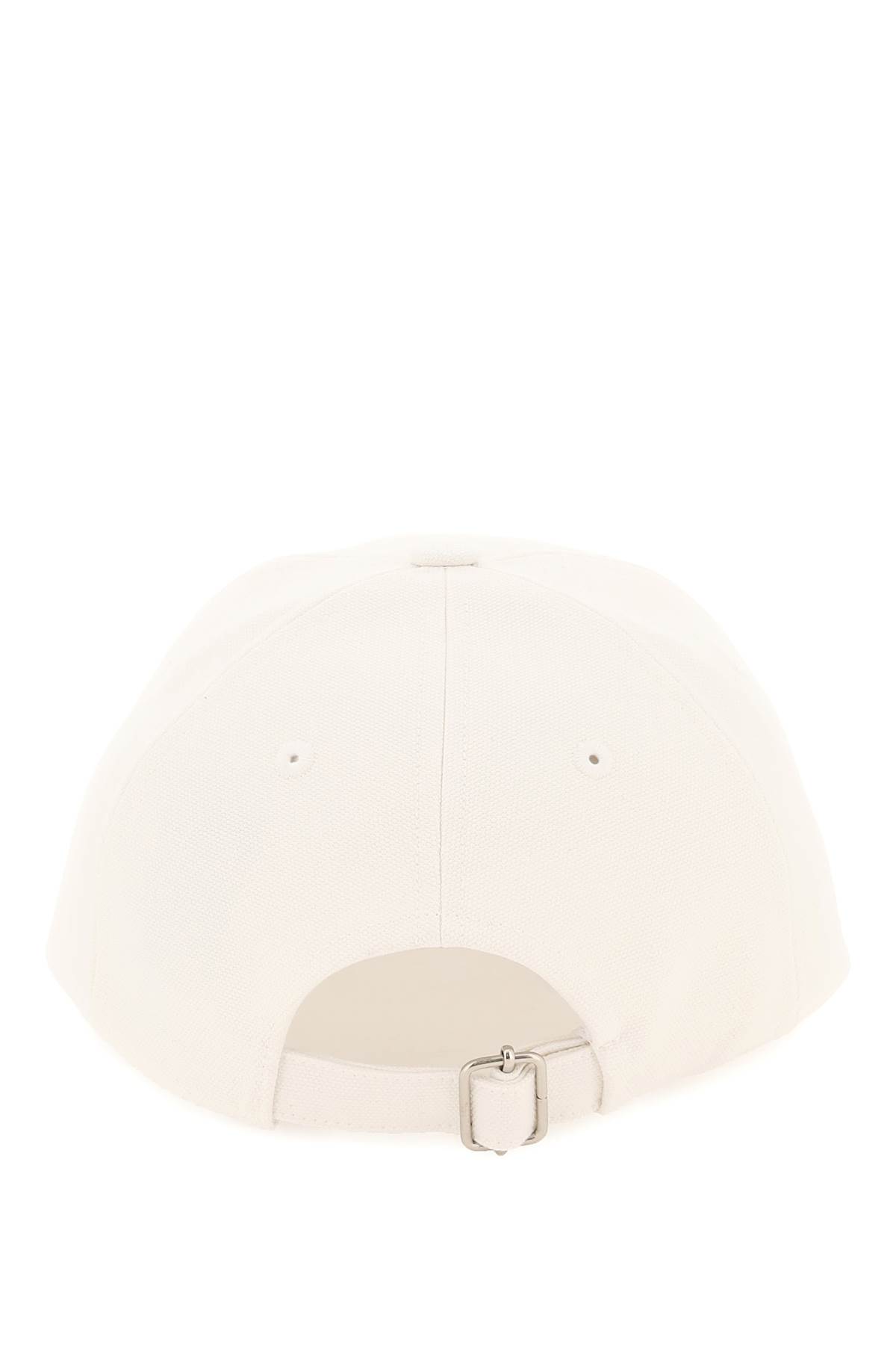 Apc Charlie Logo-embroidered Baseball Cap In Blanc (white)