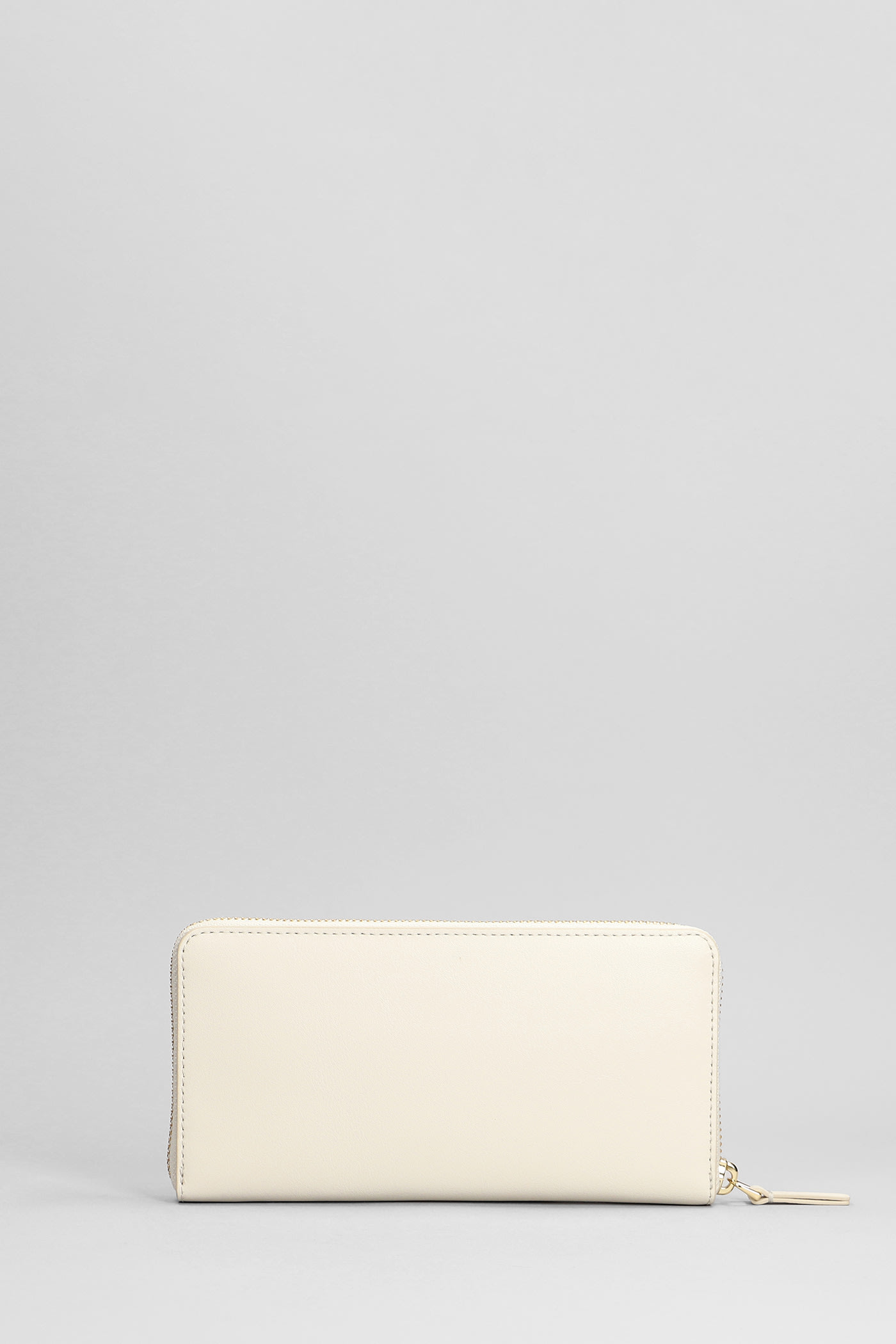 Shop Marc Jacobs The Continental Wallet In White Leather
