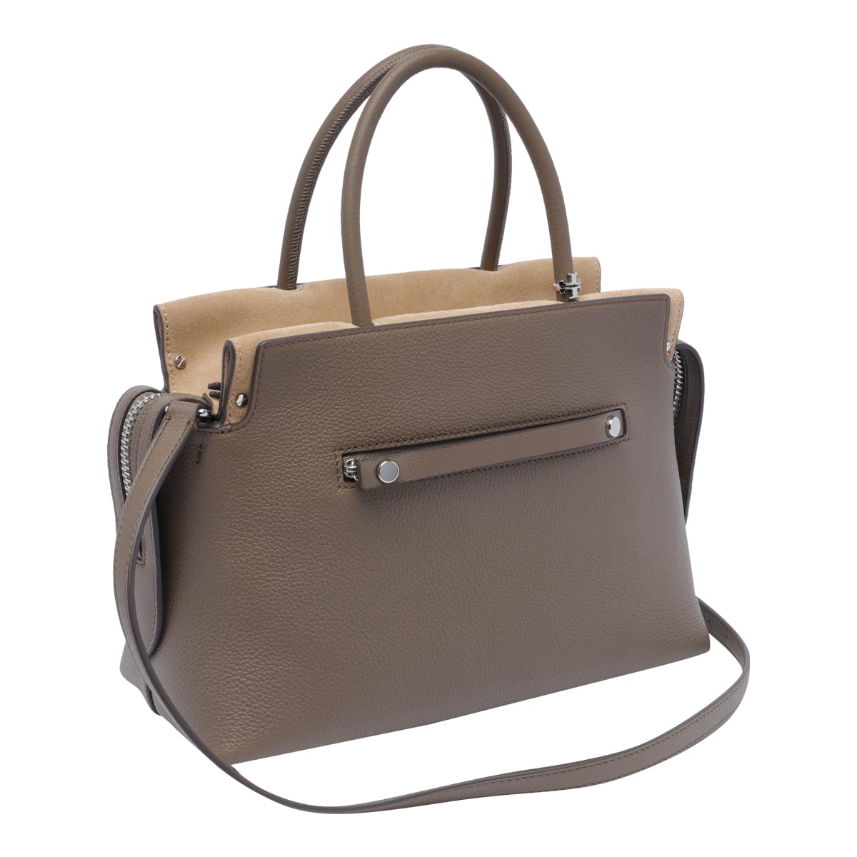 Tory Burch Mercer Tote Bag In Wild Mushroom