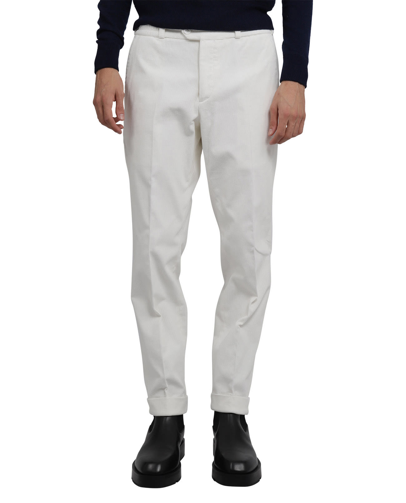 PT01 Pt Torino White Trousers