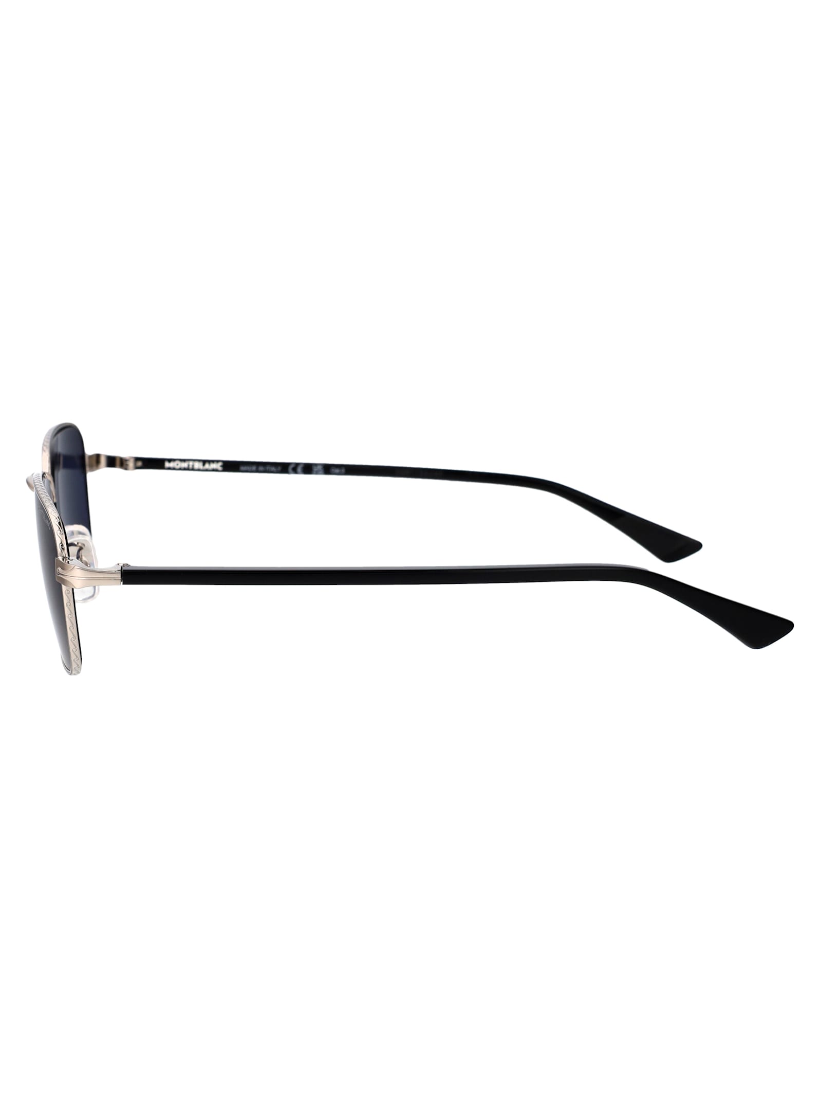 Shop Montblanc Mb0339s Sunglasses In Blue