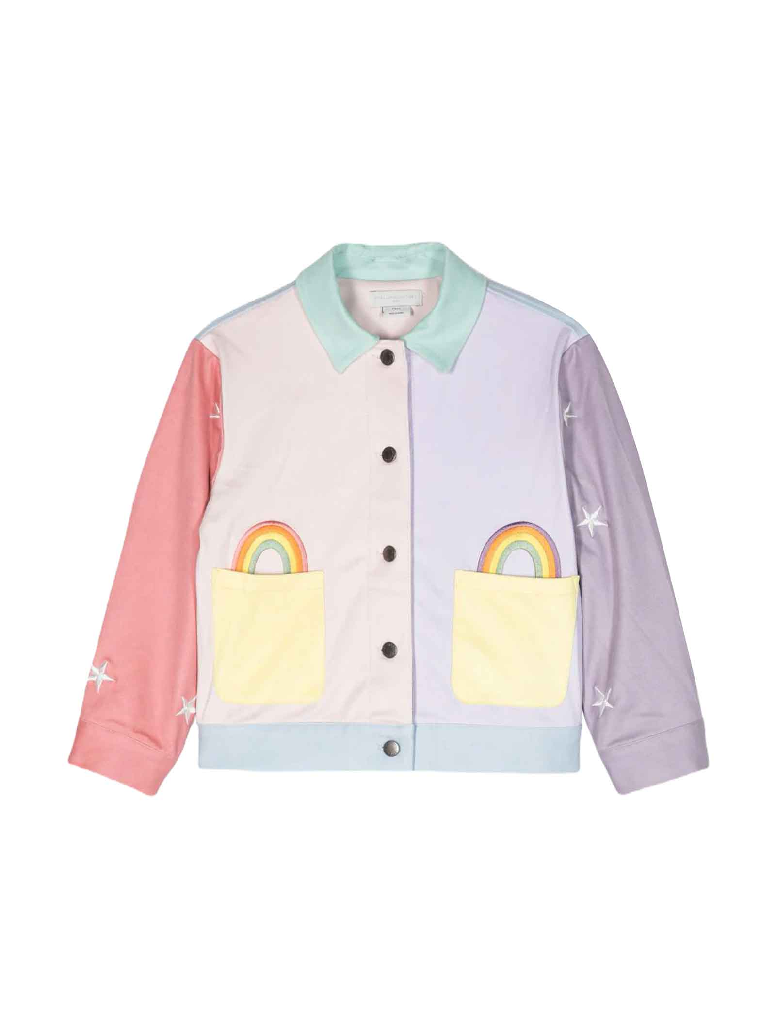 Shop Stella Mccartney Multicolor Jacket Girl
