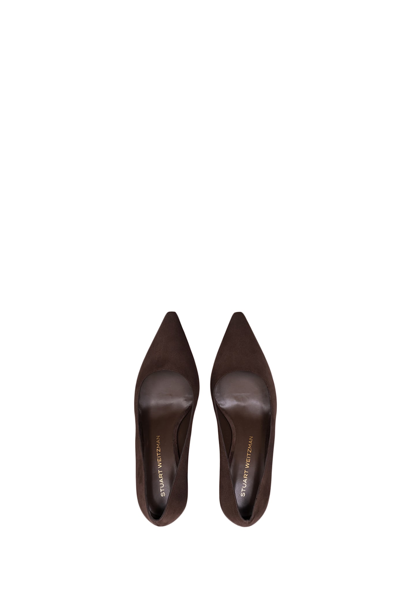 Shop Stuart Weitzman Naomi 75 Pumps In Brown