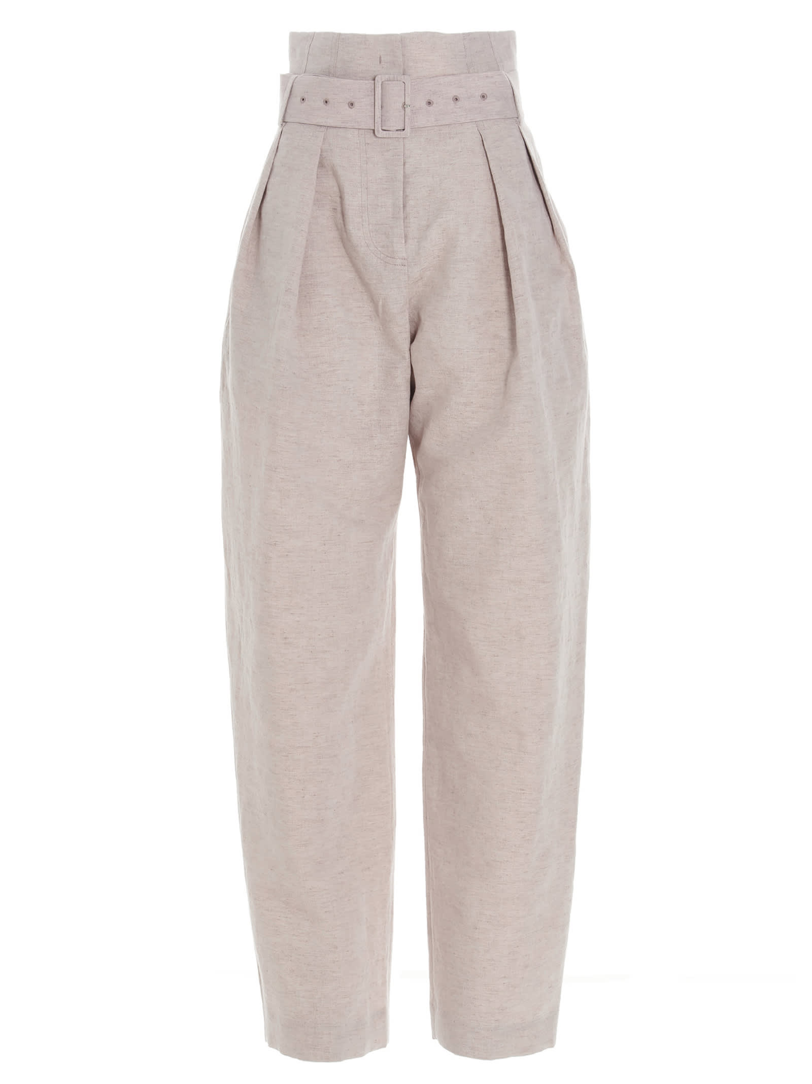 Low Classic wide Tuck Pants
