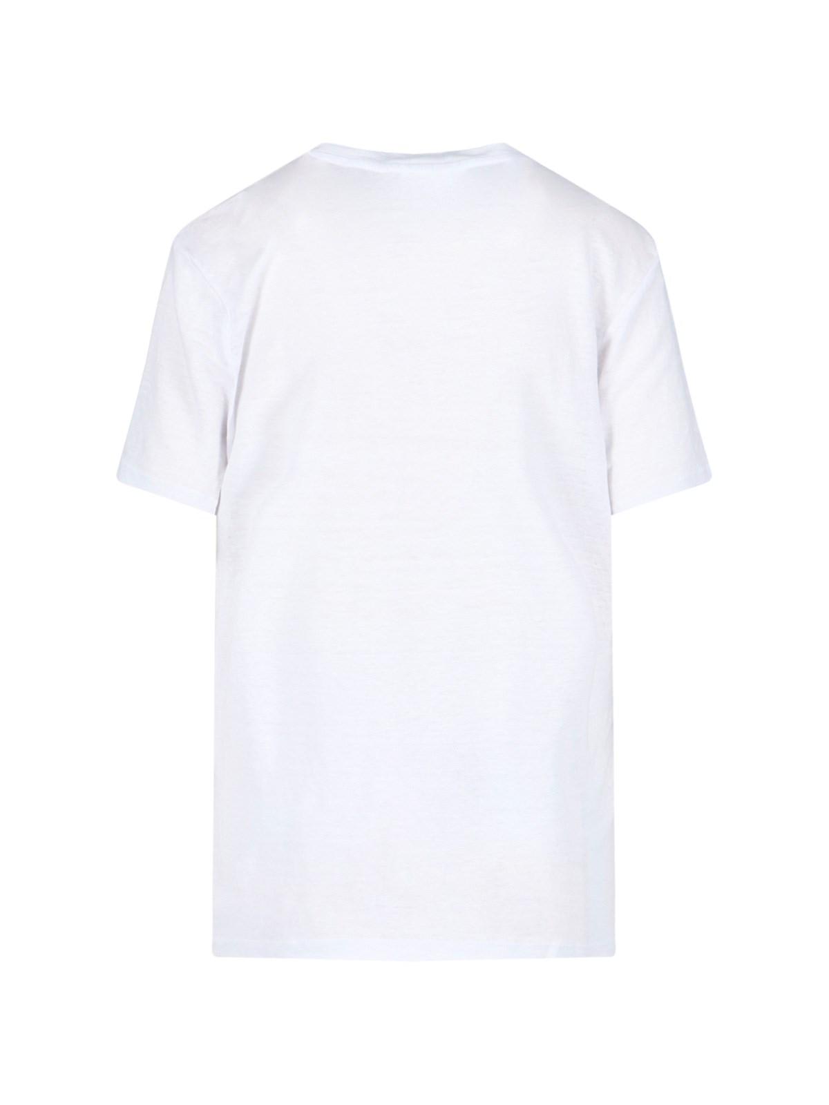 Shop Marant Etoile Zewel Printed T-shirt In White