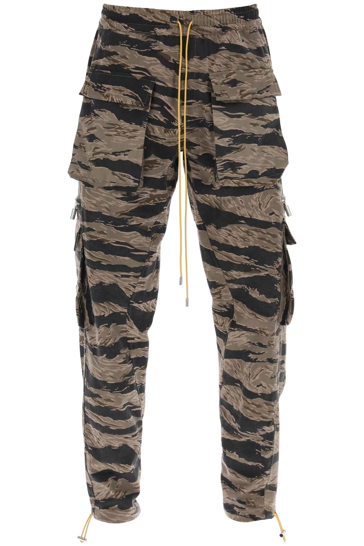 Cargo Pants With tiger Camo Motif All-over