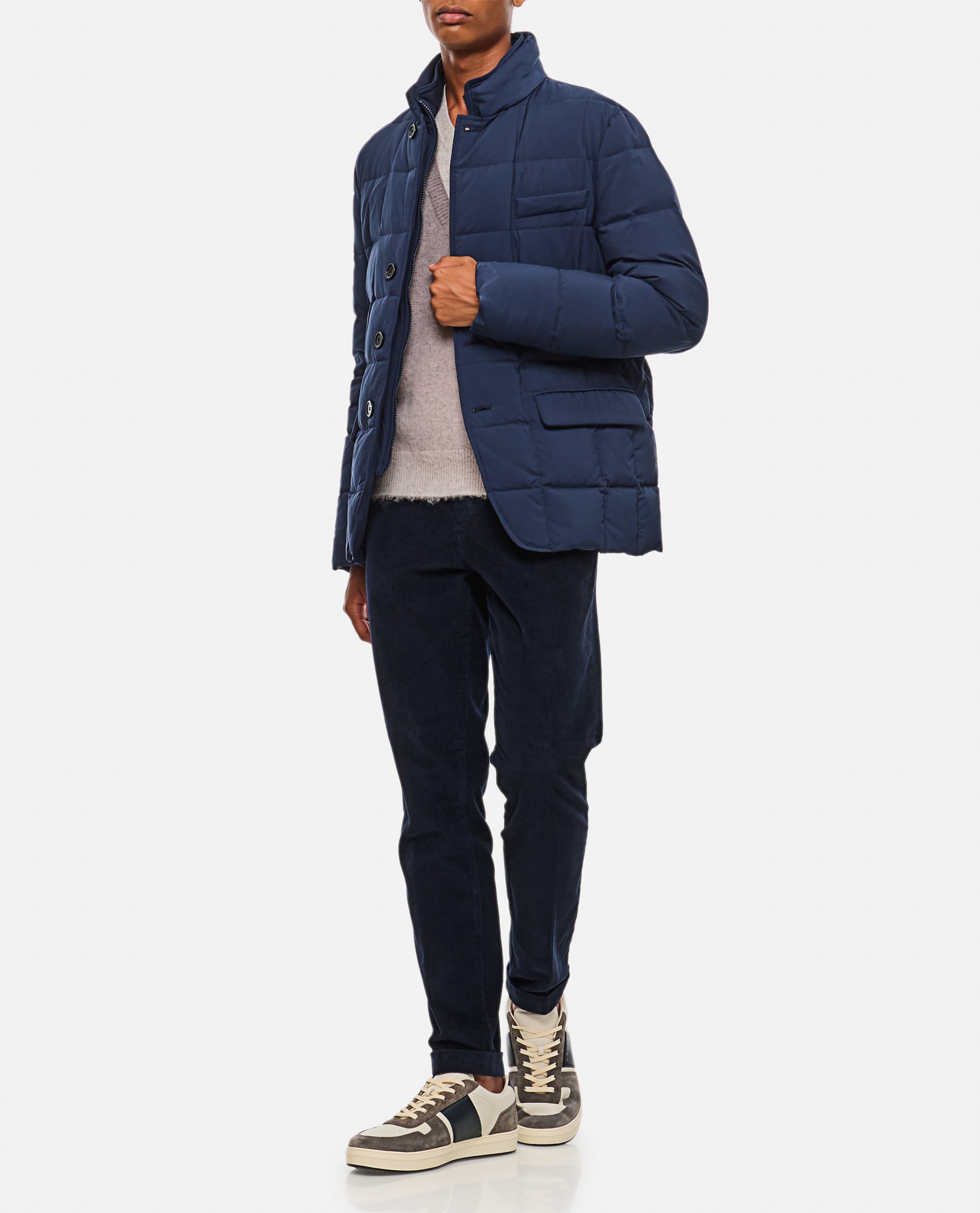 Shop Fay Down Jacket In Blu