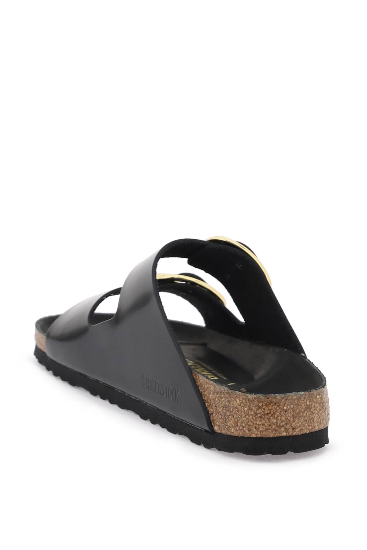 Shop Birkenstock Arizona Big Buckle Sandal In Black