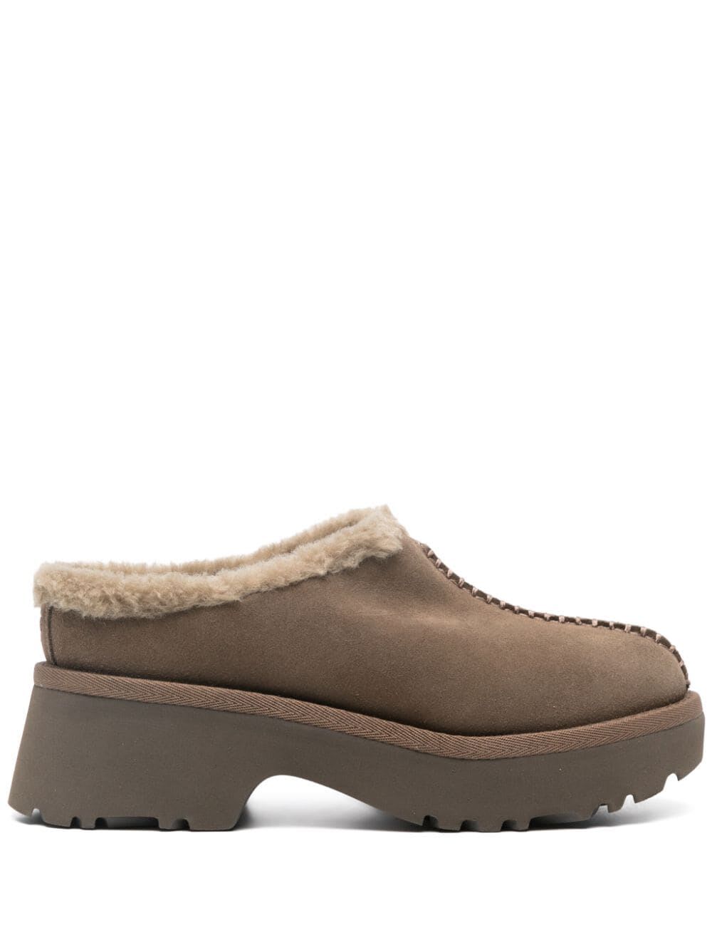 Woman New Heights Cozy Clog Shoes