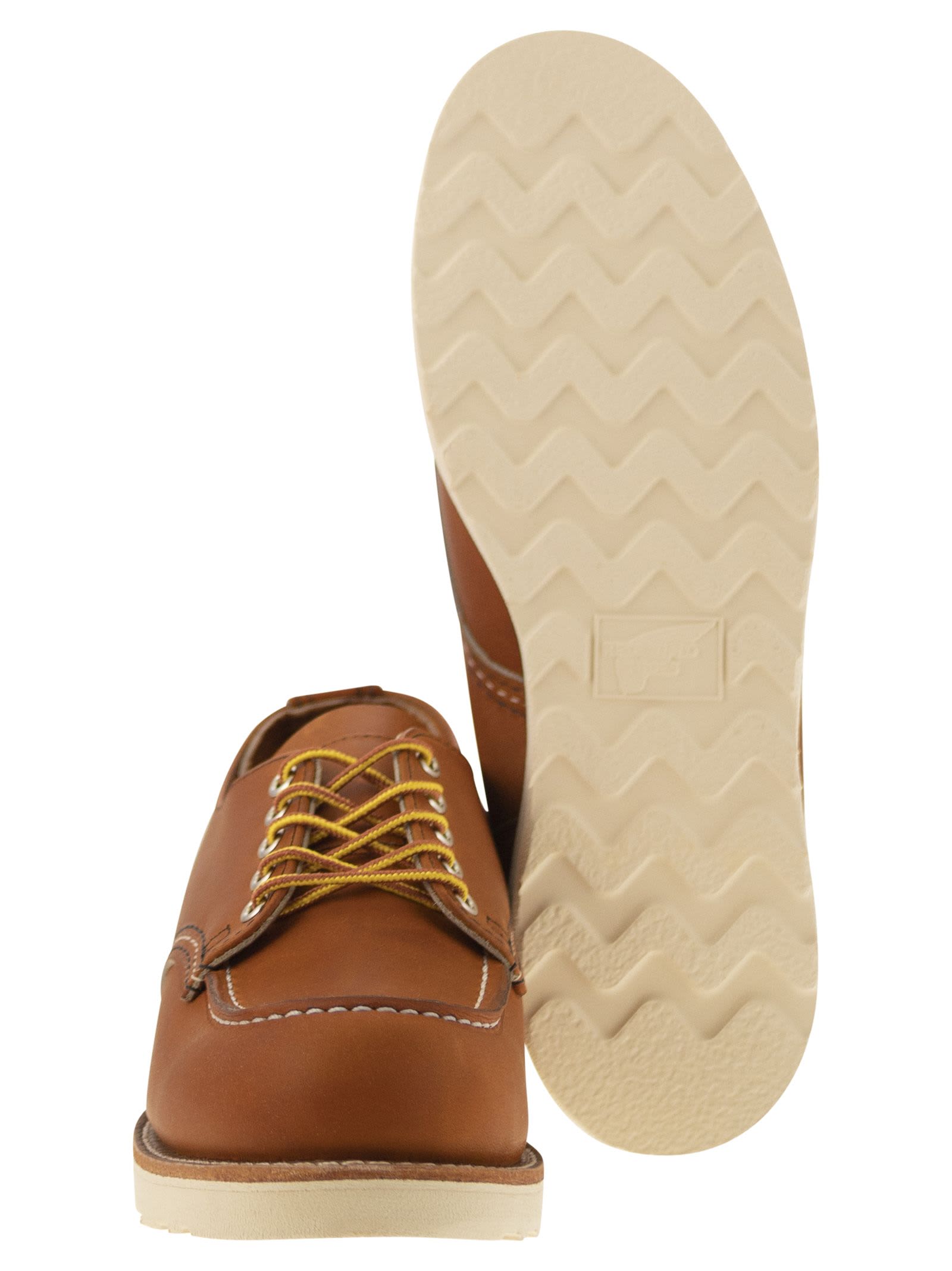 Shop Red Wing Shop Moc - Leather Lace-up Shoe