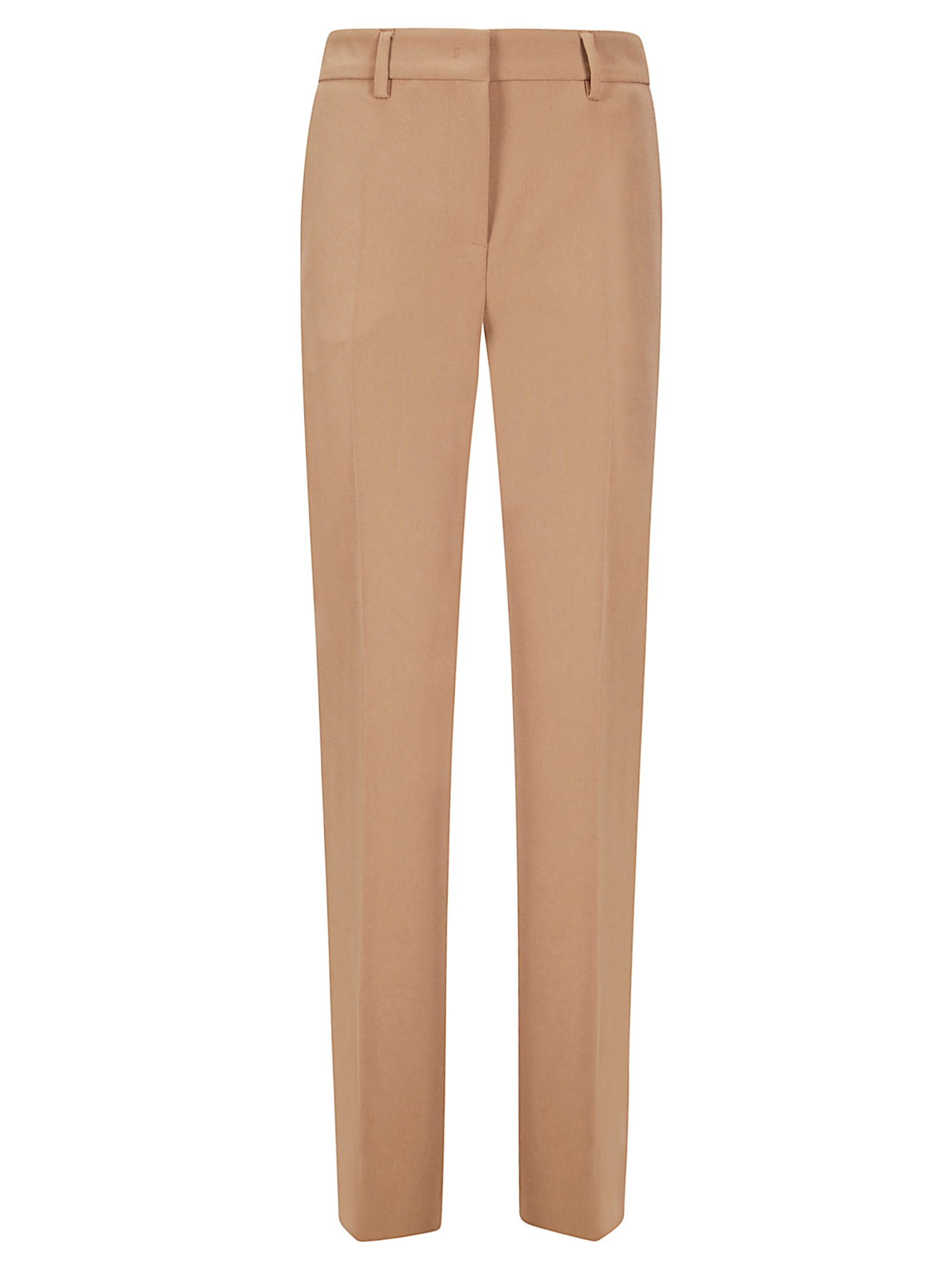 Alberto Biani Dart-detail Side-pocket Trousers In Brown