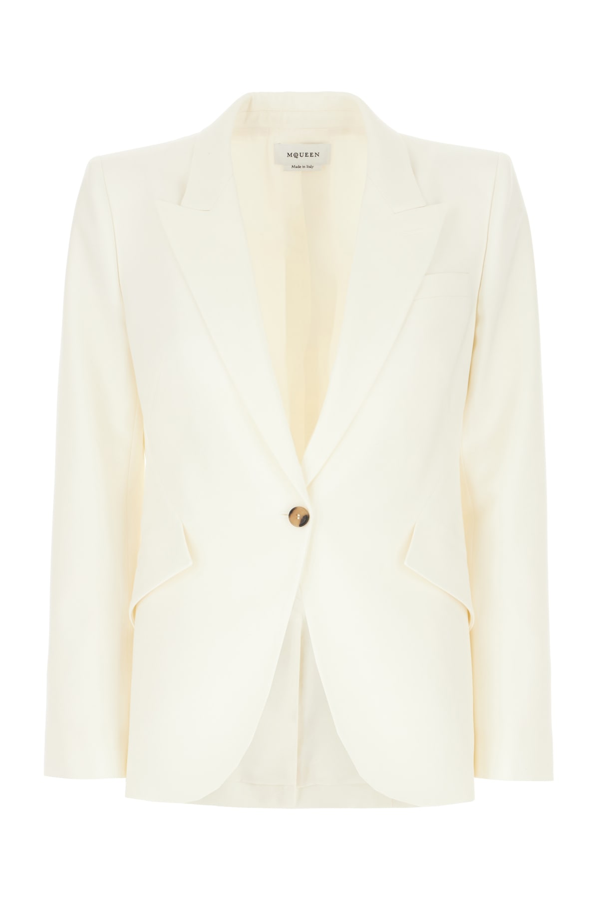 Ivory Wool Blazer