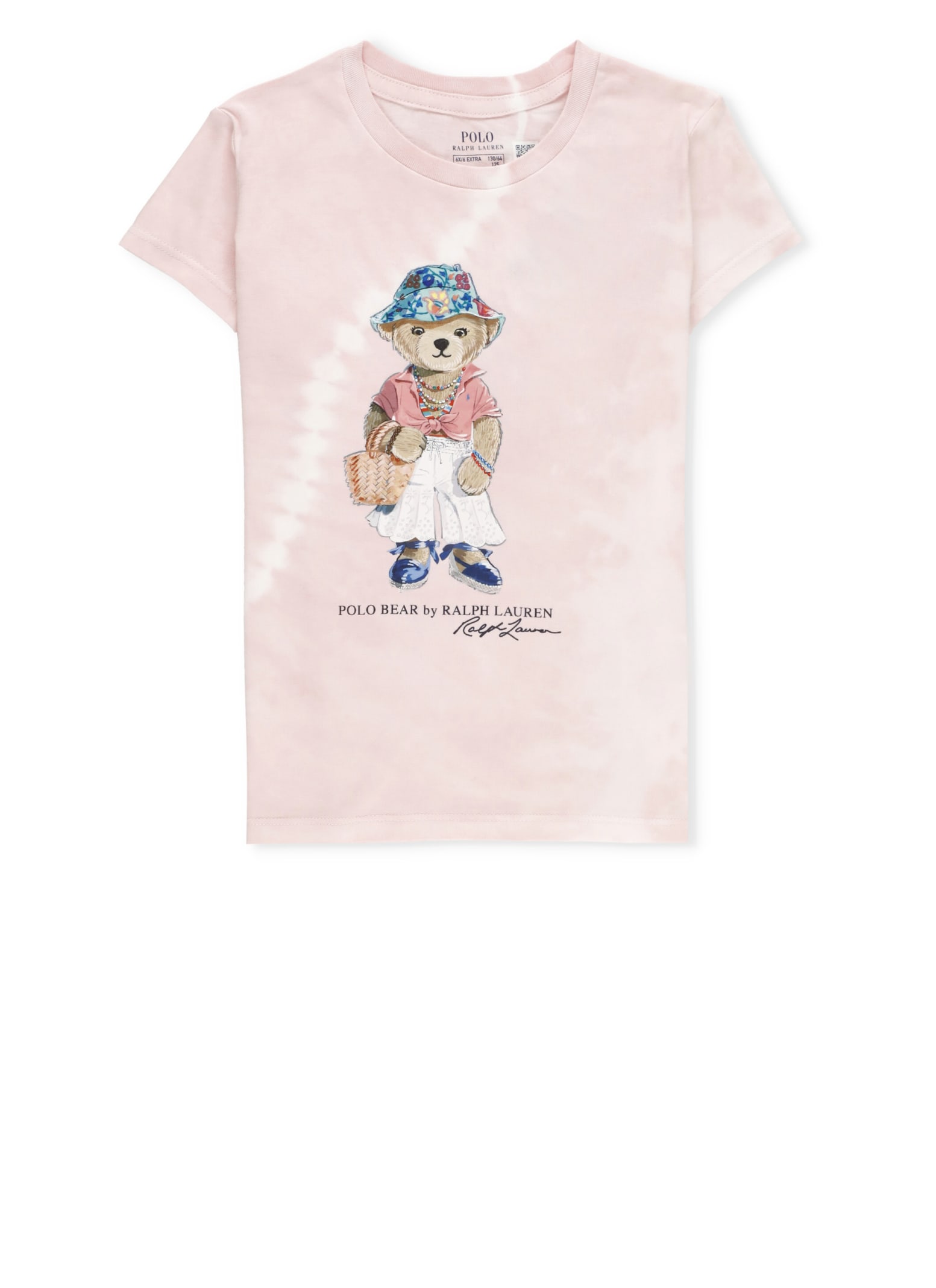 Shop Ralph Lauren Polo Bear T-shirt In Pink
