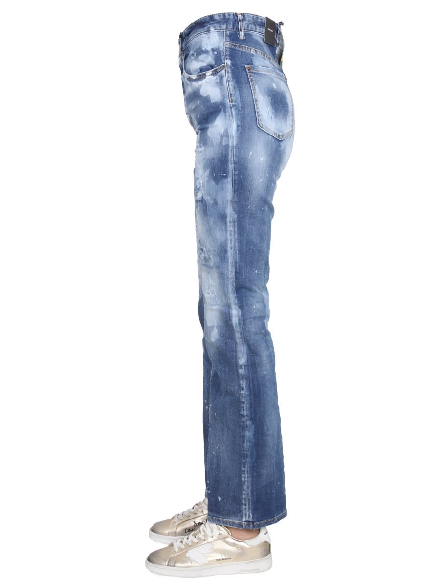 Shop Dsquared2 Jeans In Denim In Blue