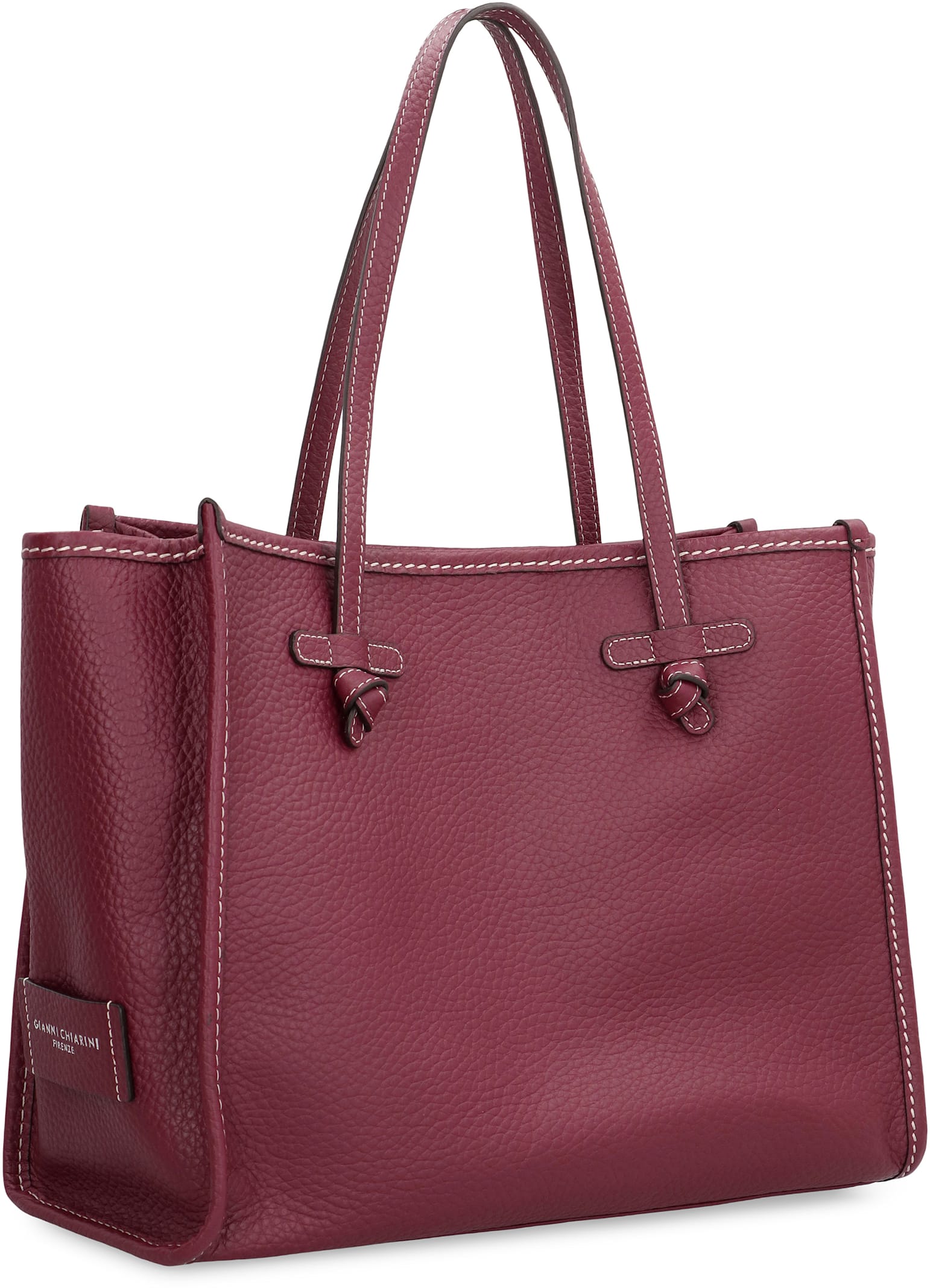 Gianni Chiarini Miss Marcella Leather Mini Handbag In Purple