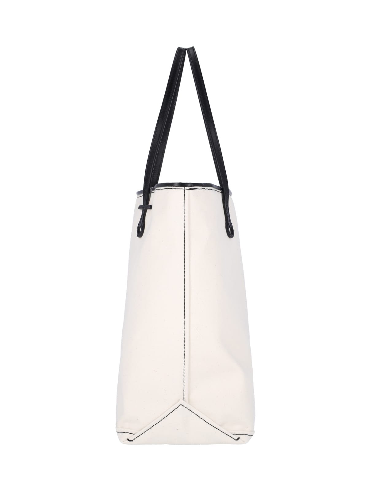 Shop Jw Anderson Anchor Tall Tote Bag In Crema