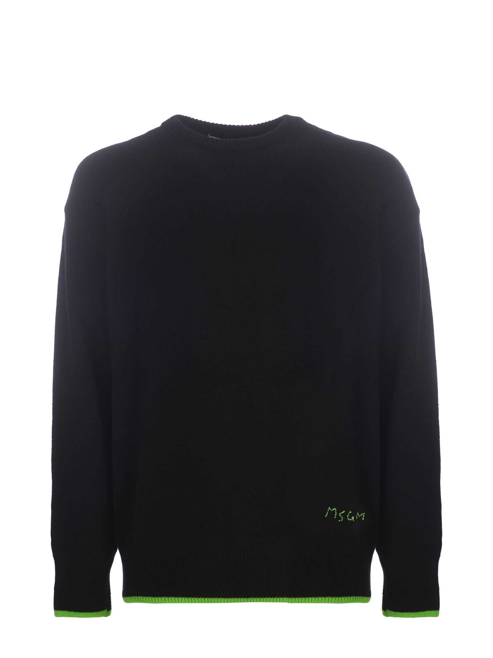 Sweater Msgm In Wool And Cashmere Blend