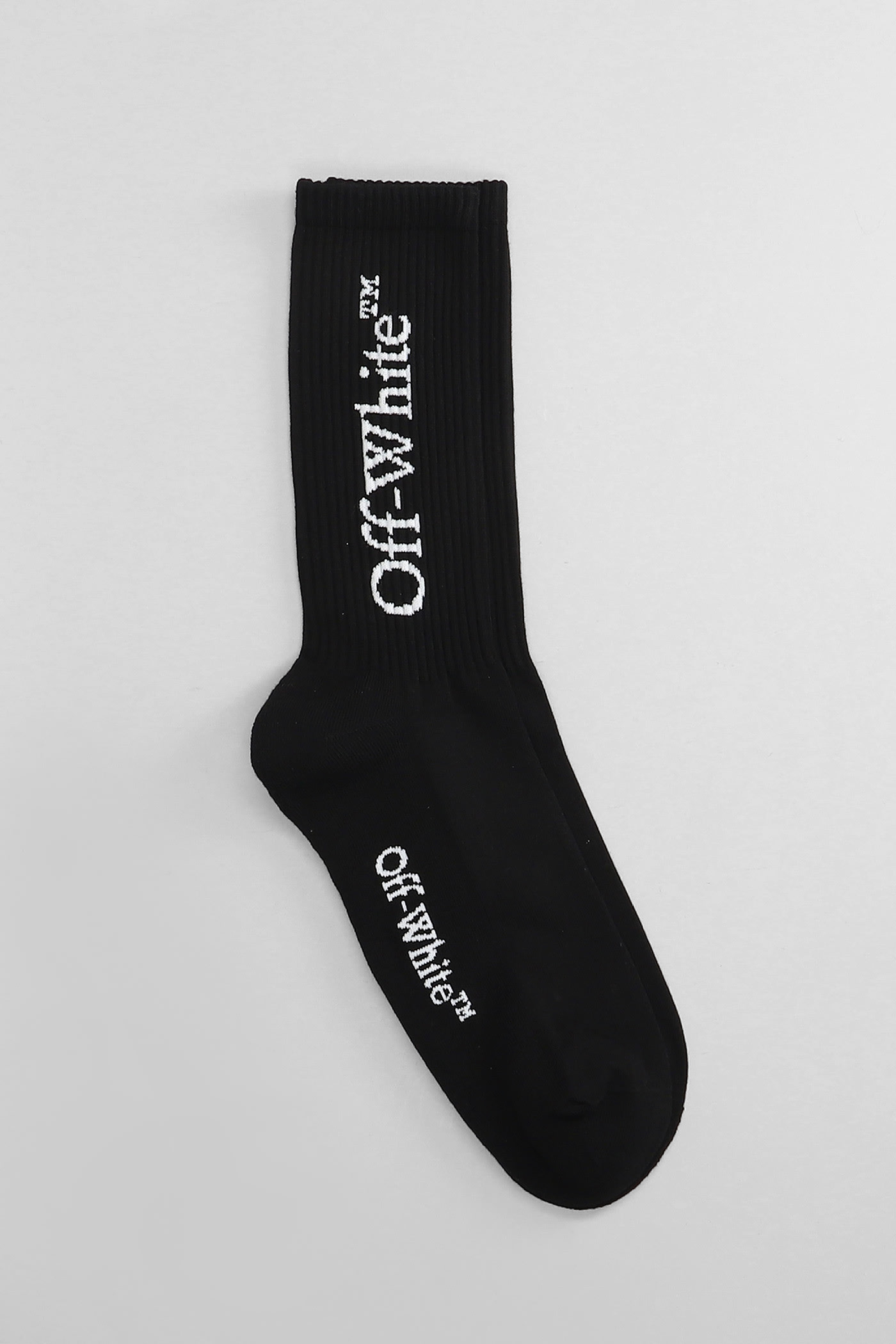 Socks In Black Cotton