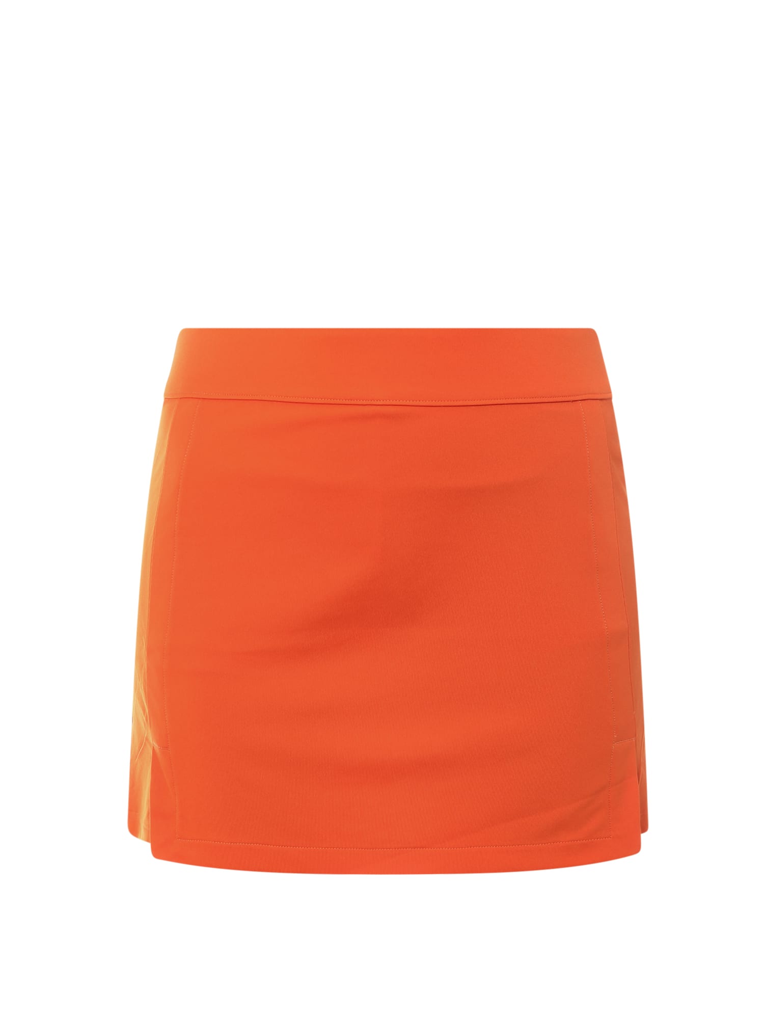 J. Lindeberg Amelie Skirt In Orange