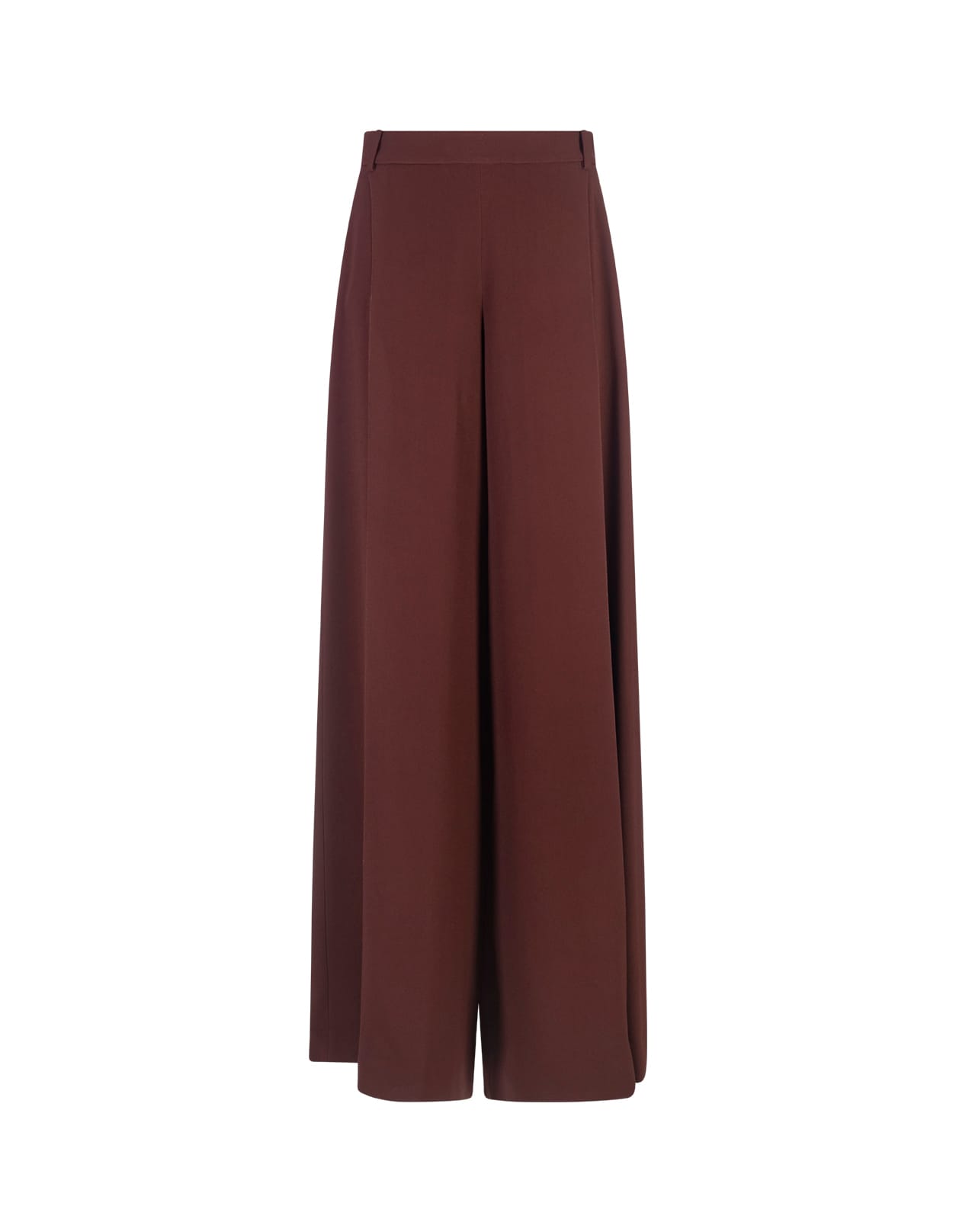 Ermanno Scervino Brown Wide Palazzo Trousers