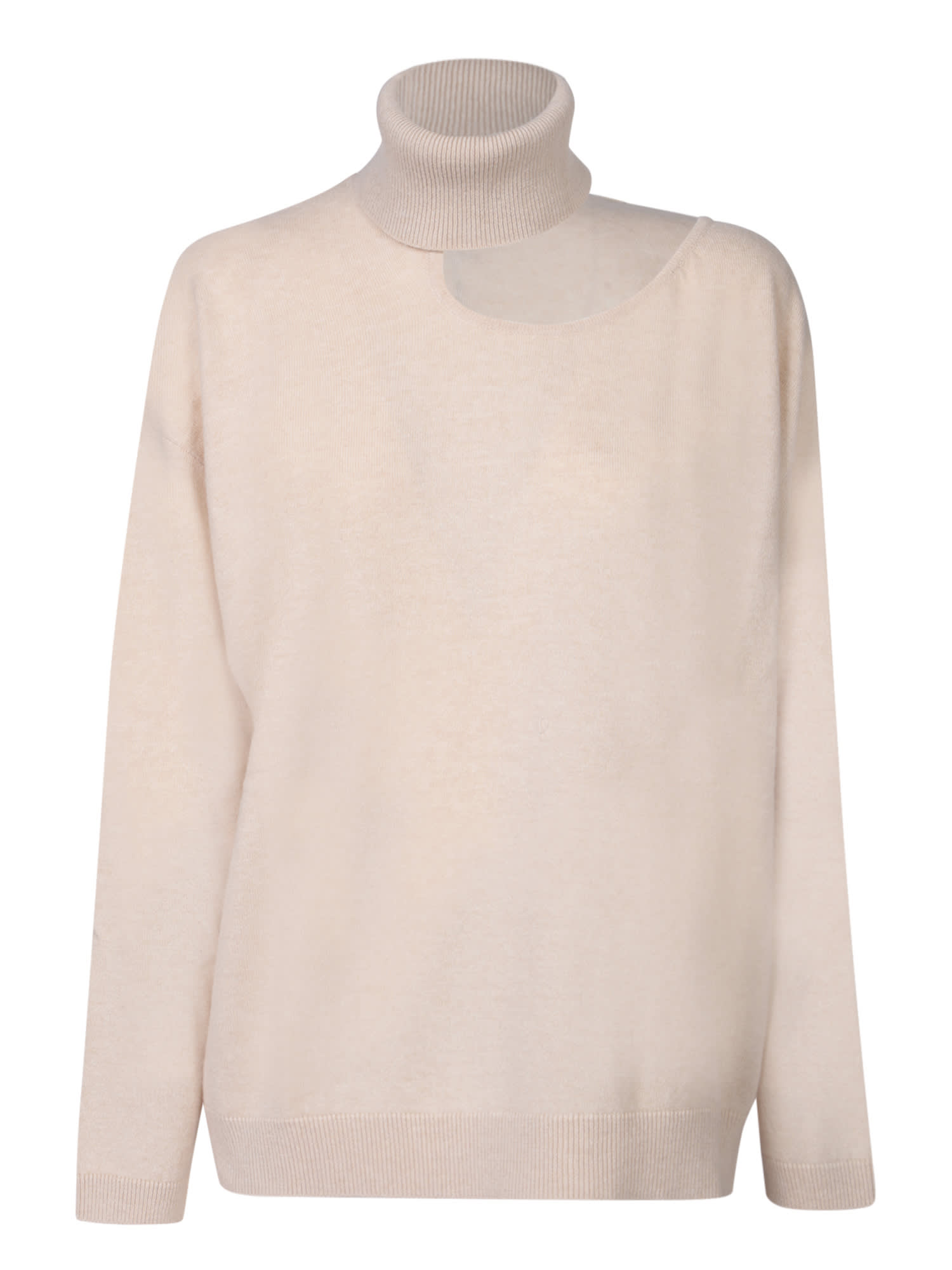 Butter Turtleneck Sweater In Cashmere Blend