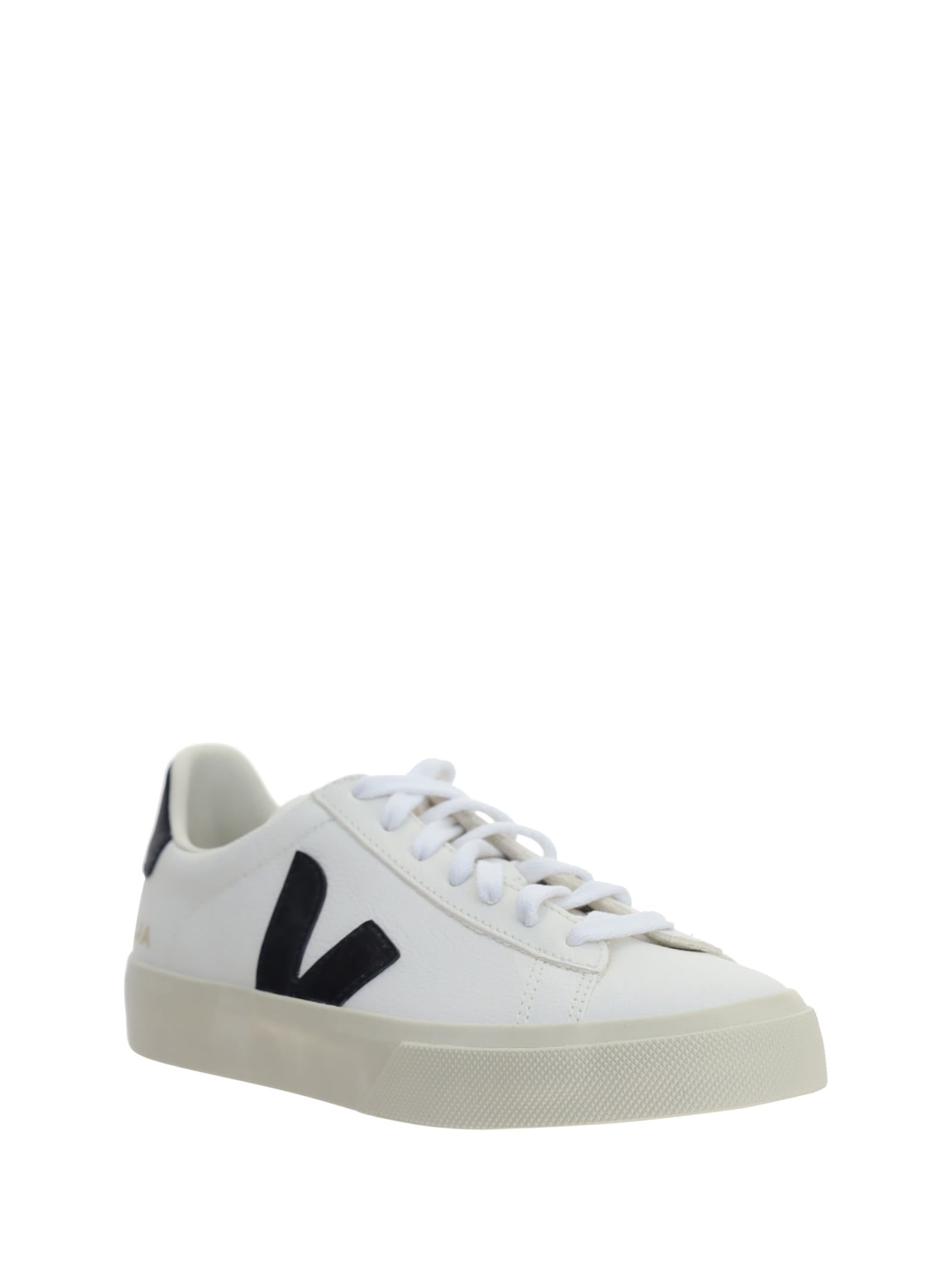 Veja White Chromefree Leather Campo Sneakers In White