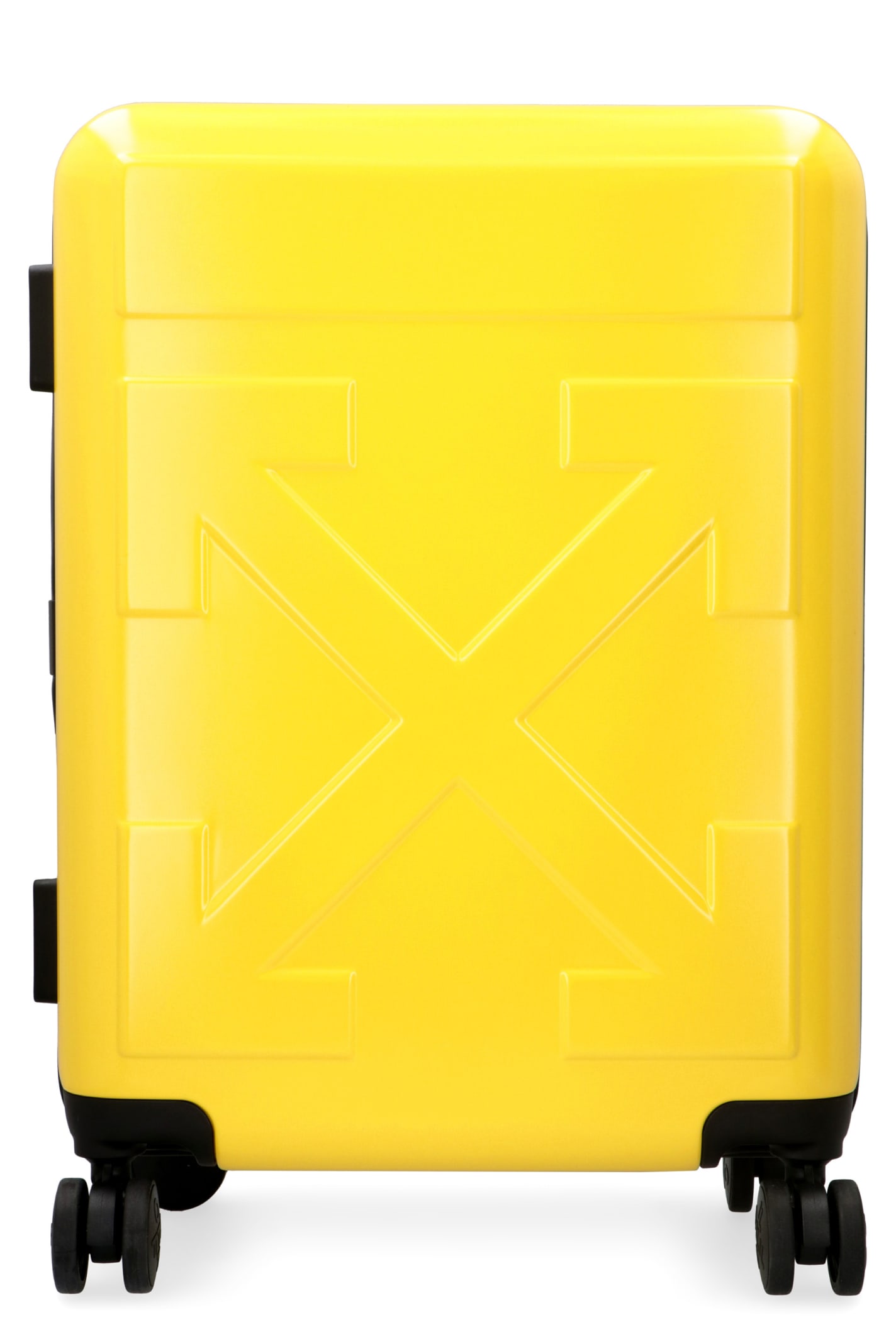Off-white Polycarbonate Hardshell Suitcase In Yellow