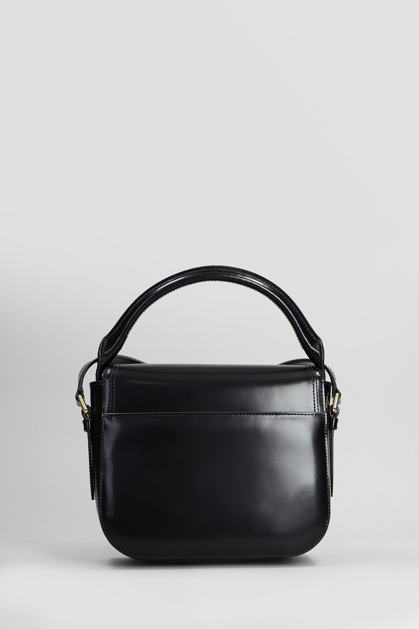 Bally Beckett Flap S Horse Hand Bag In Black
