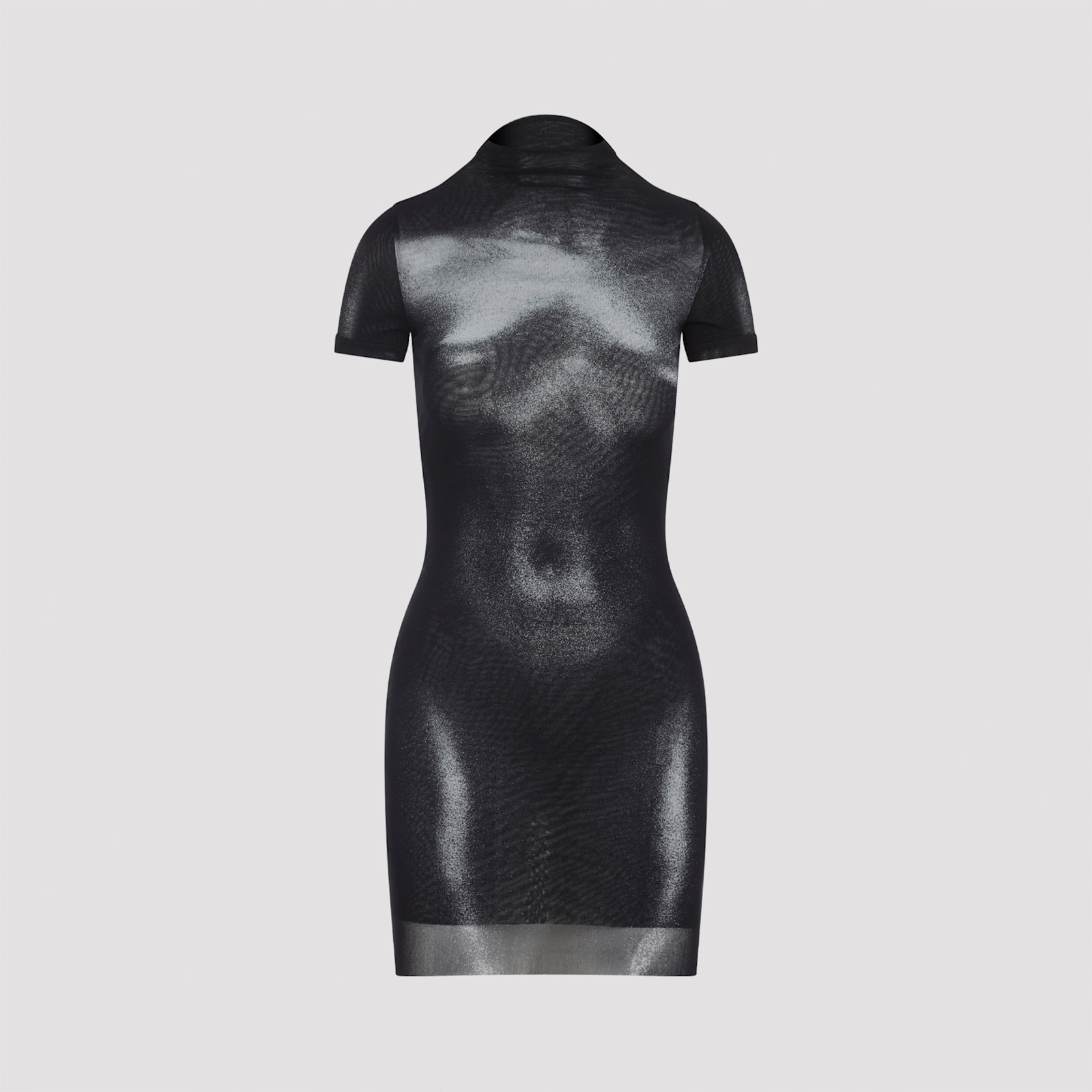 Jean Paul Gaultier Soft Goat Girlfriend Cashmere Turtle-neck Jumper In Multi