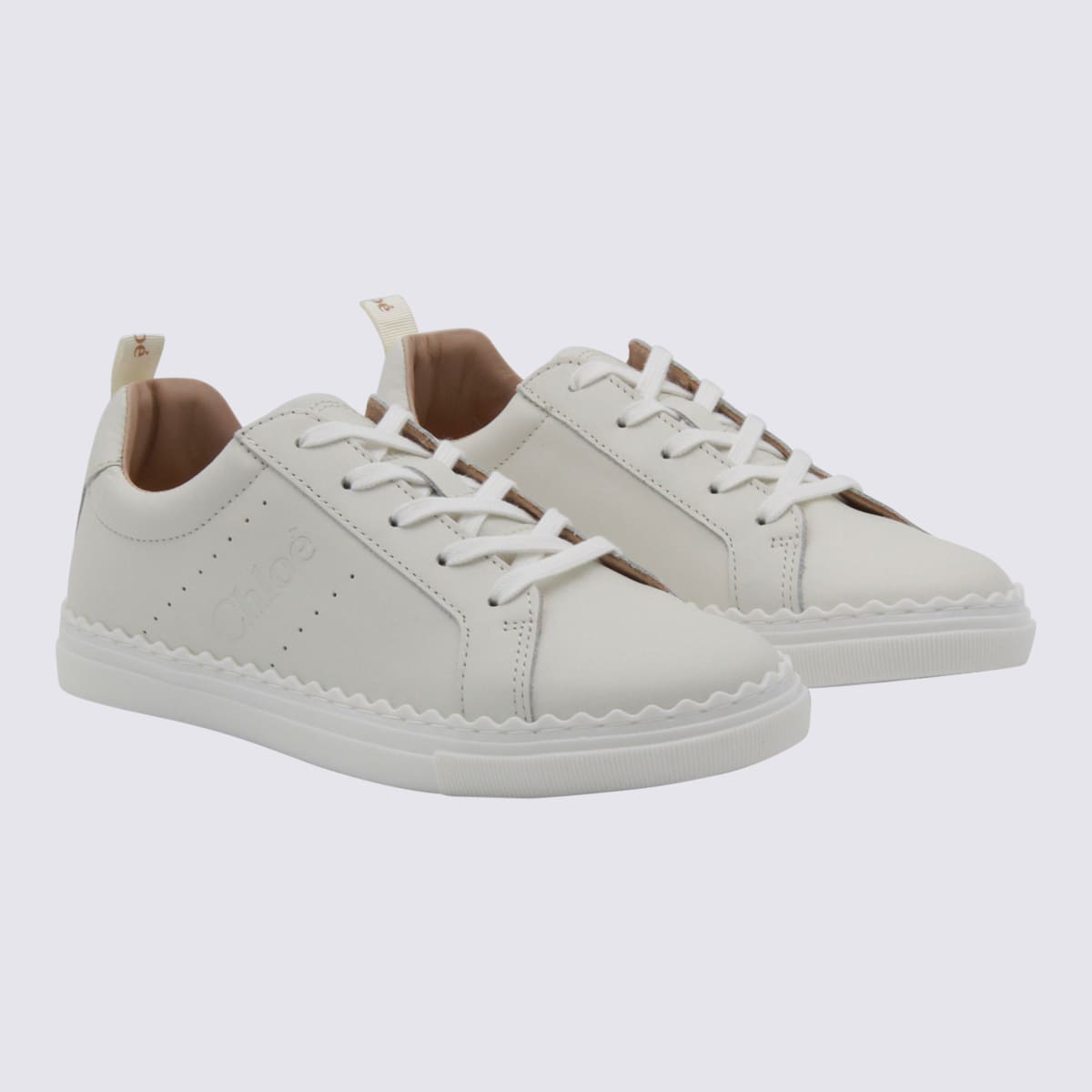 Chloé White Sneakers In White