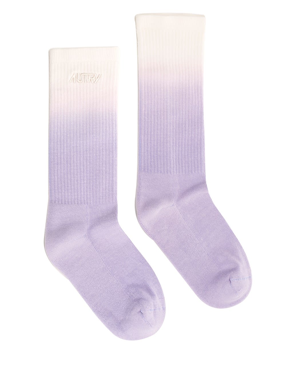 Shop Autry Degradé Socks In Cotton Blend