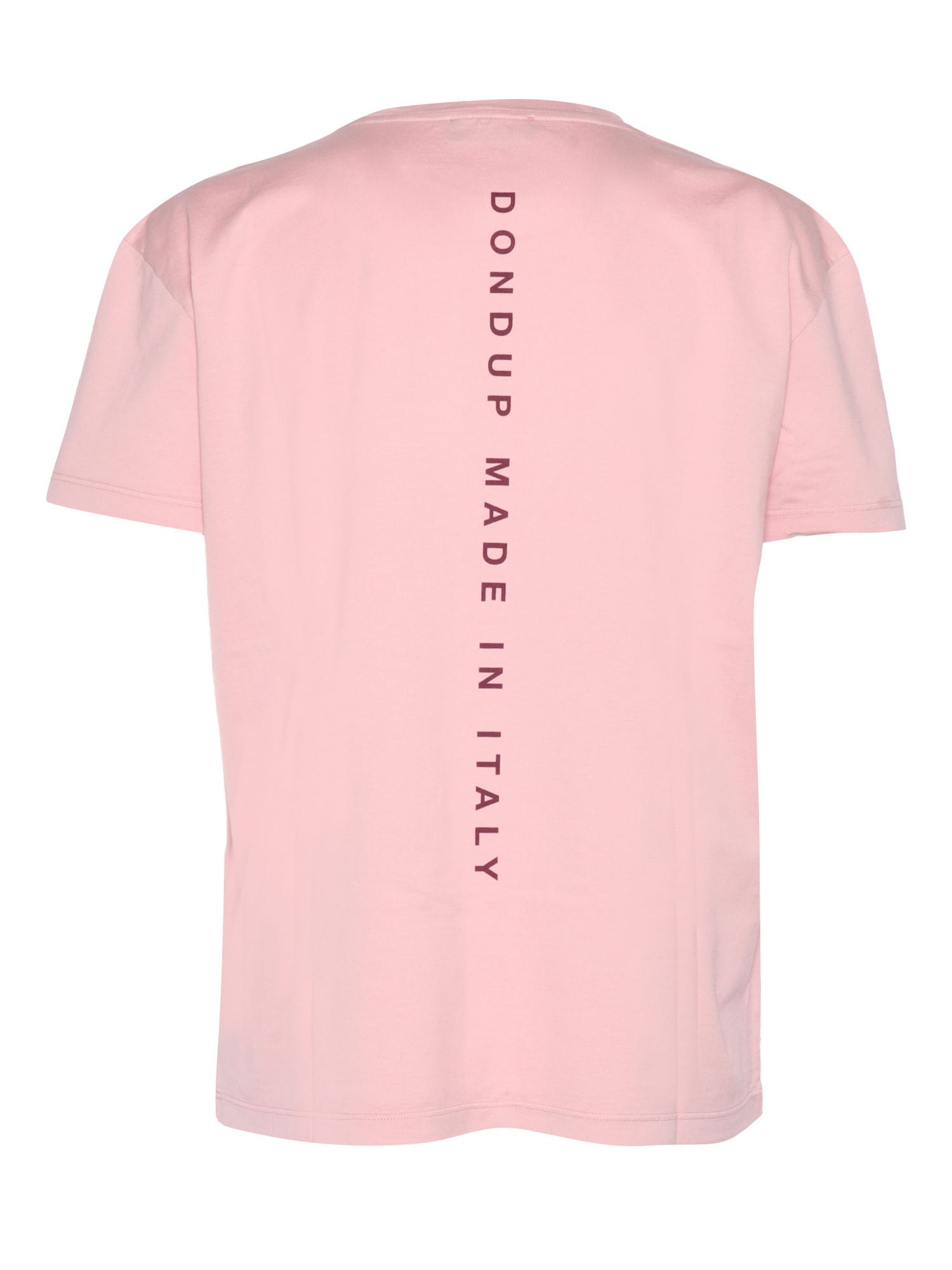 Dondup Logo-print T-shirt In Pink