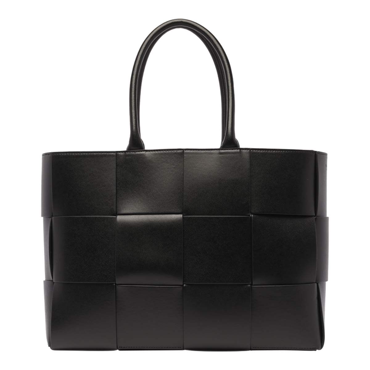 Shop Bottega Veneta Arco Tote Bag In Black