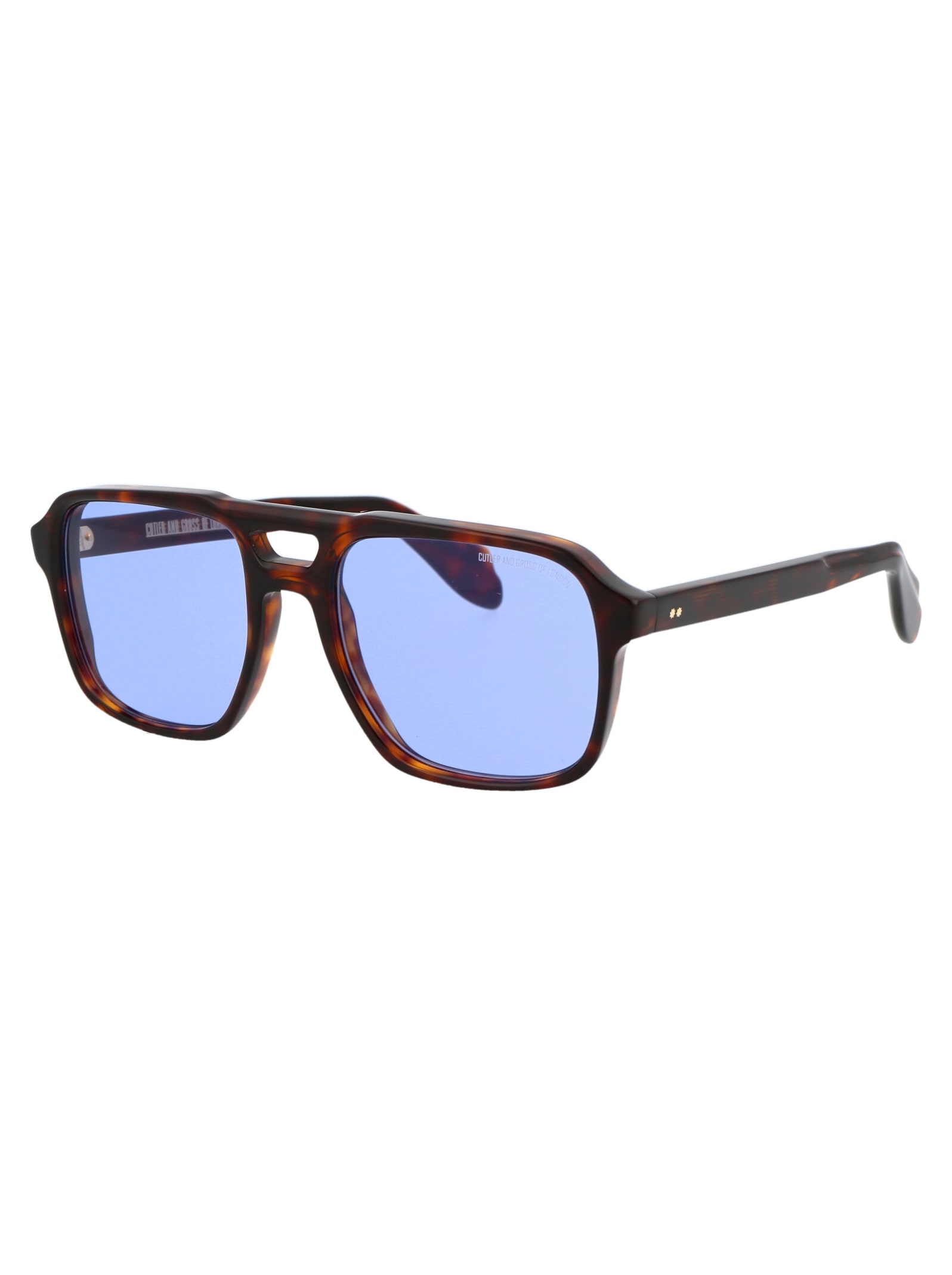 Shop Cutler And Gross 1394 Sunglasses In Dark Turtle