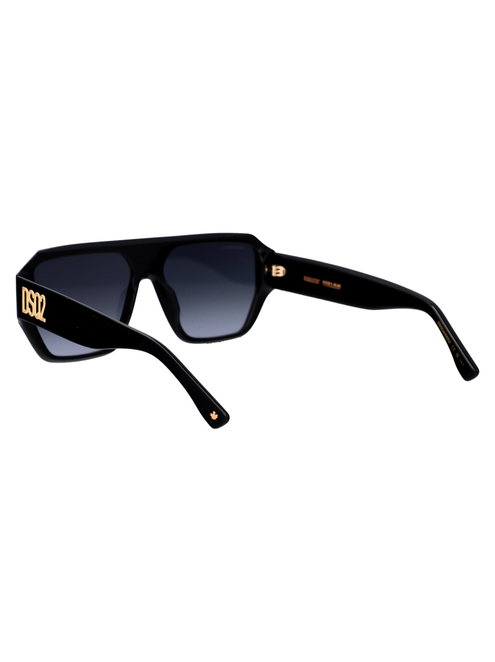 Shop Dsquared2 D2 0128/s Sunglasses In 8079o Black