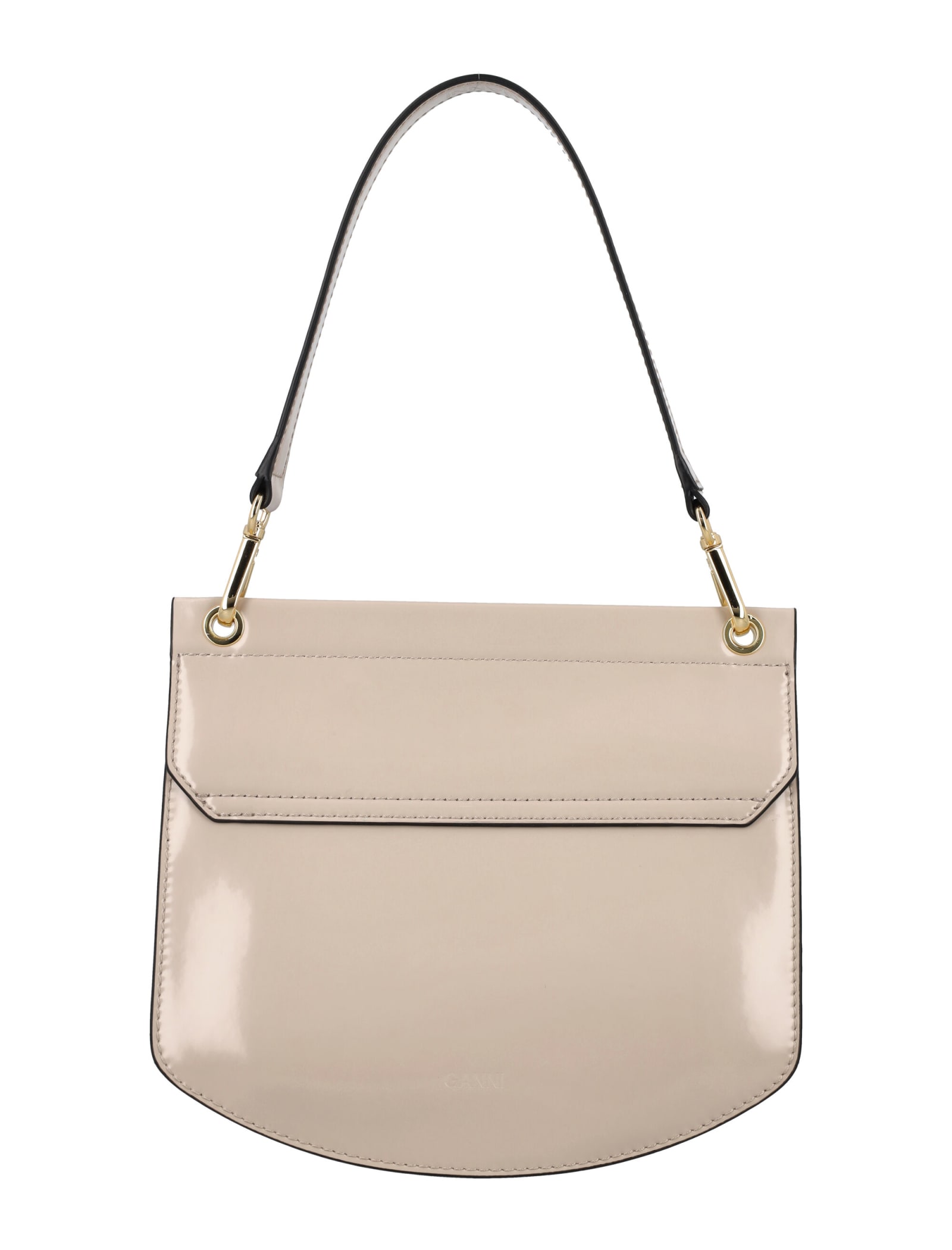 GANNI APO-G PATENT SMALL BAG 