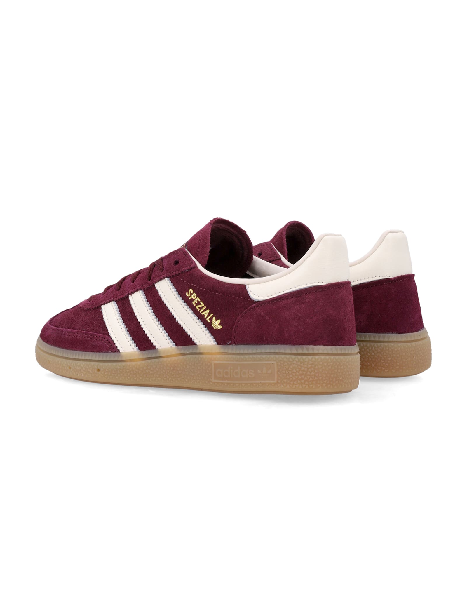 Adidas Originals Maroon Handball Spezial Womans Sneakers In Brown