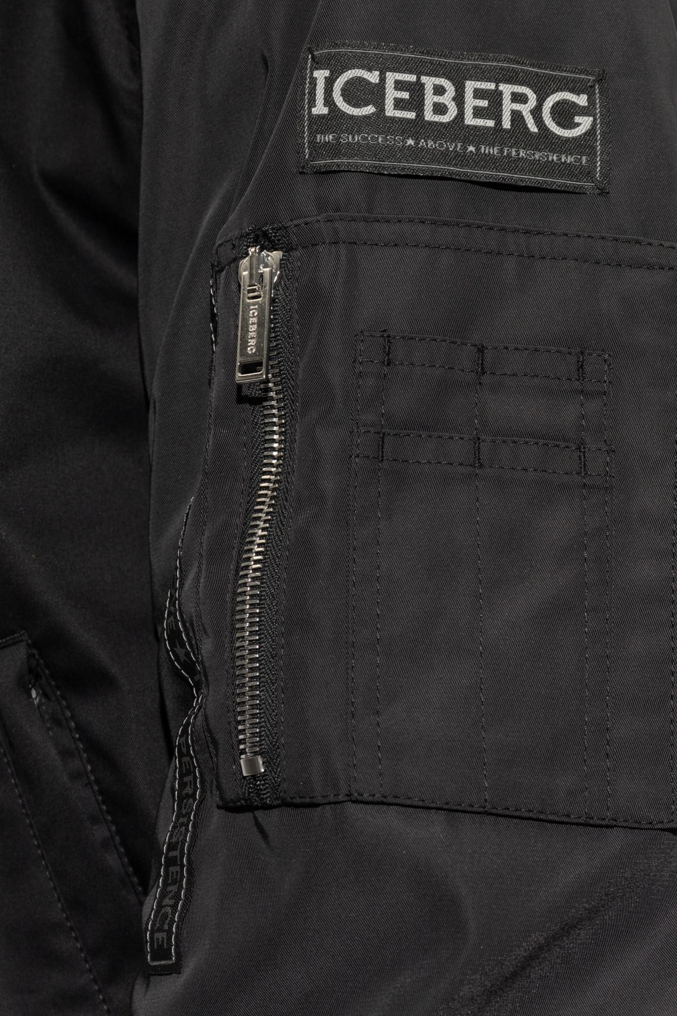 Iceberg Patch-detailed Zipped Bomber Jacket