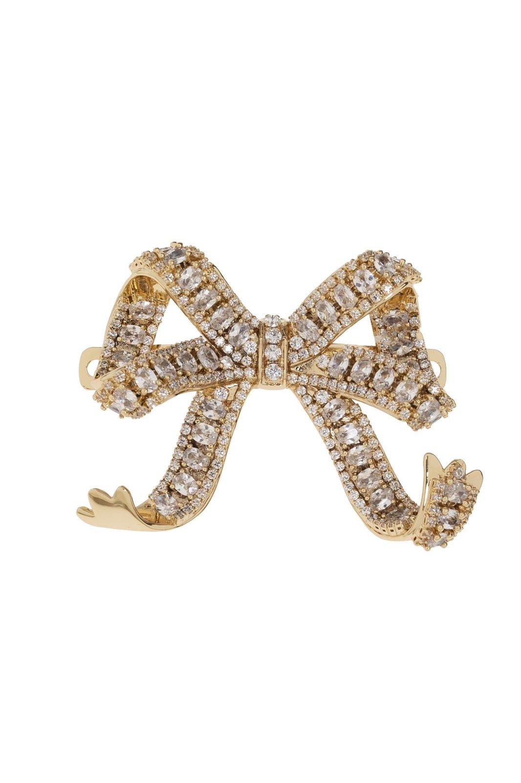 Embellished Bow Hair Clip