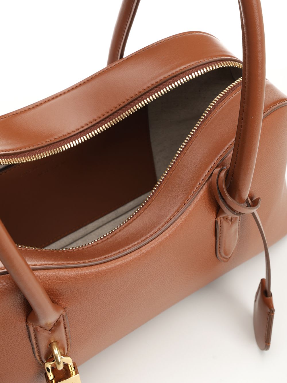 Stella Mccartney Stella Ryder Leather Shoulder Bag In Brown