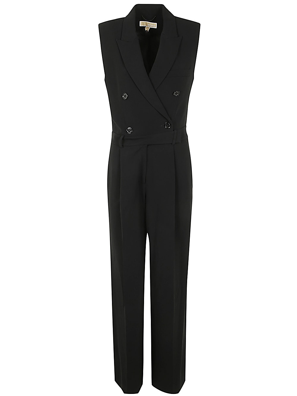 Shop Michael Michael Kors Tailored Jumpsuit In Black