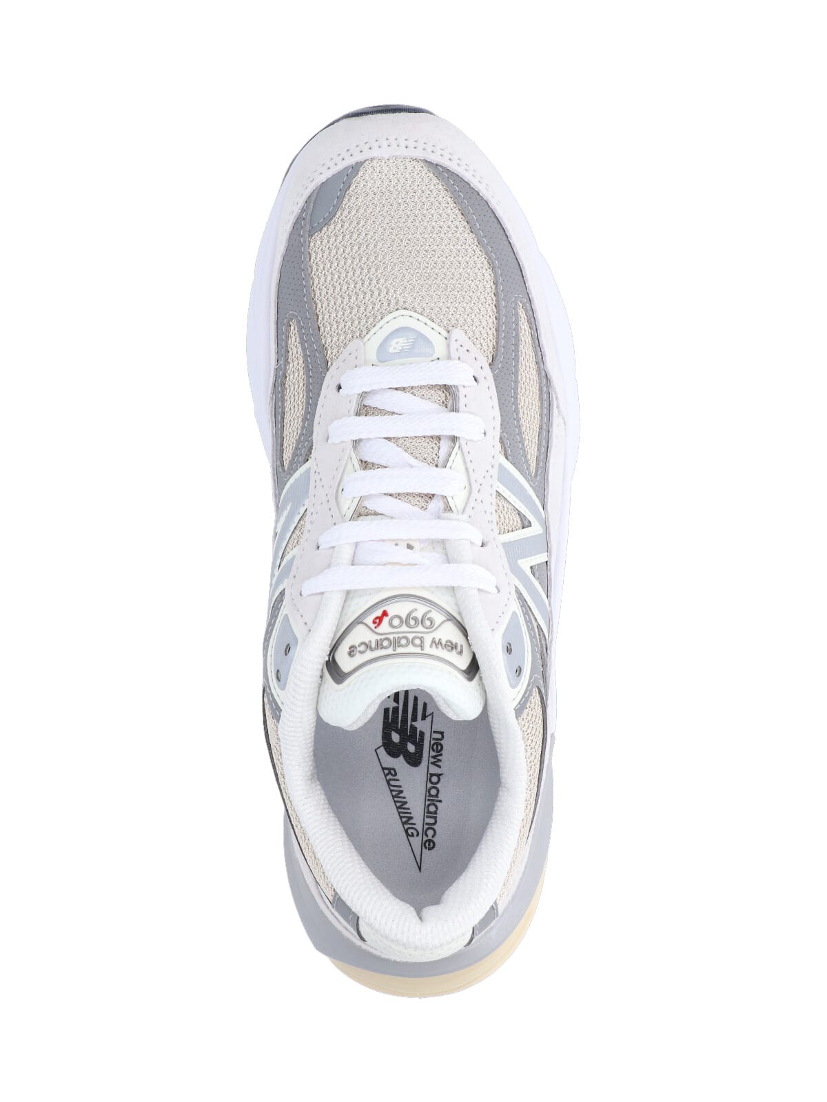 Shop New Balance 990v6 Sneakers In White