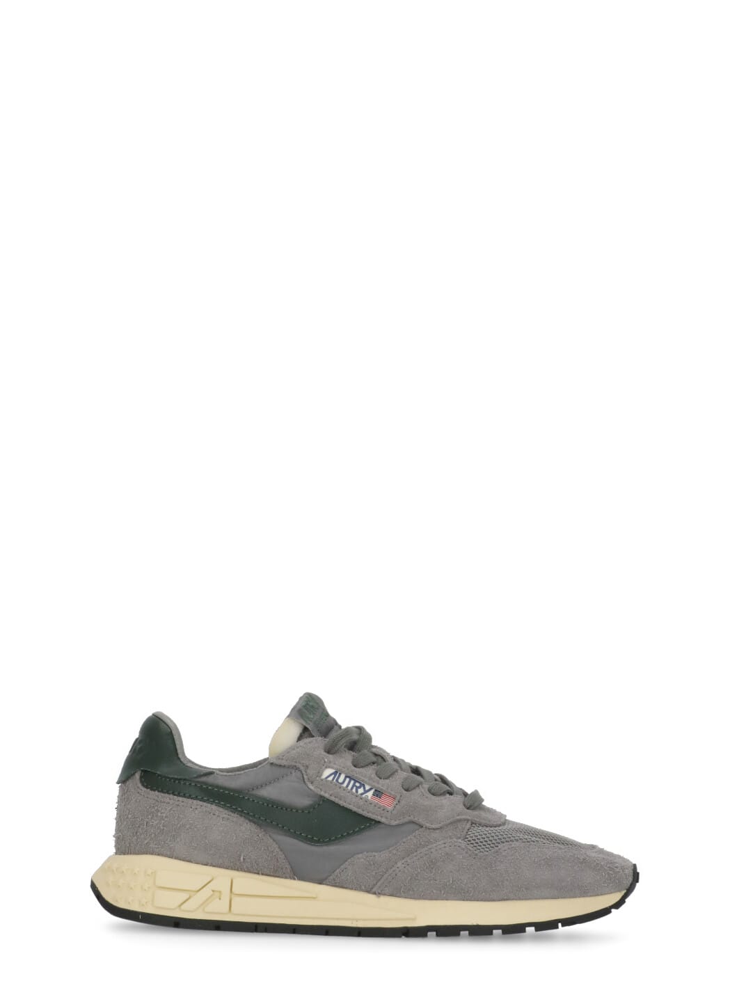 Autry Leather Sneakers In Gray