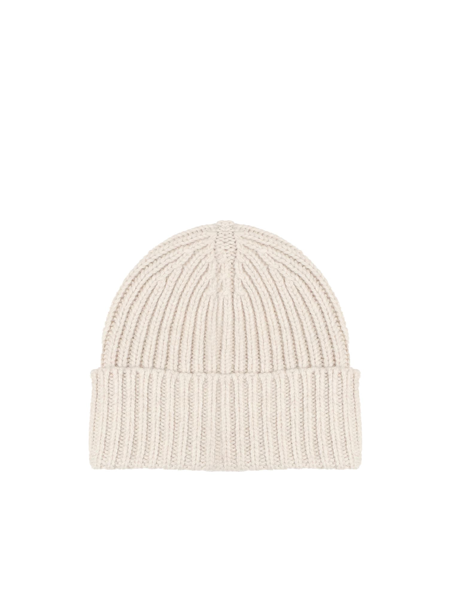 Autry Beanie Hat With Logo In White