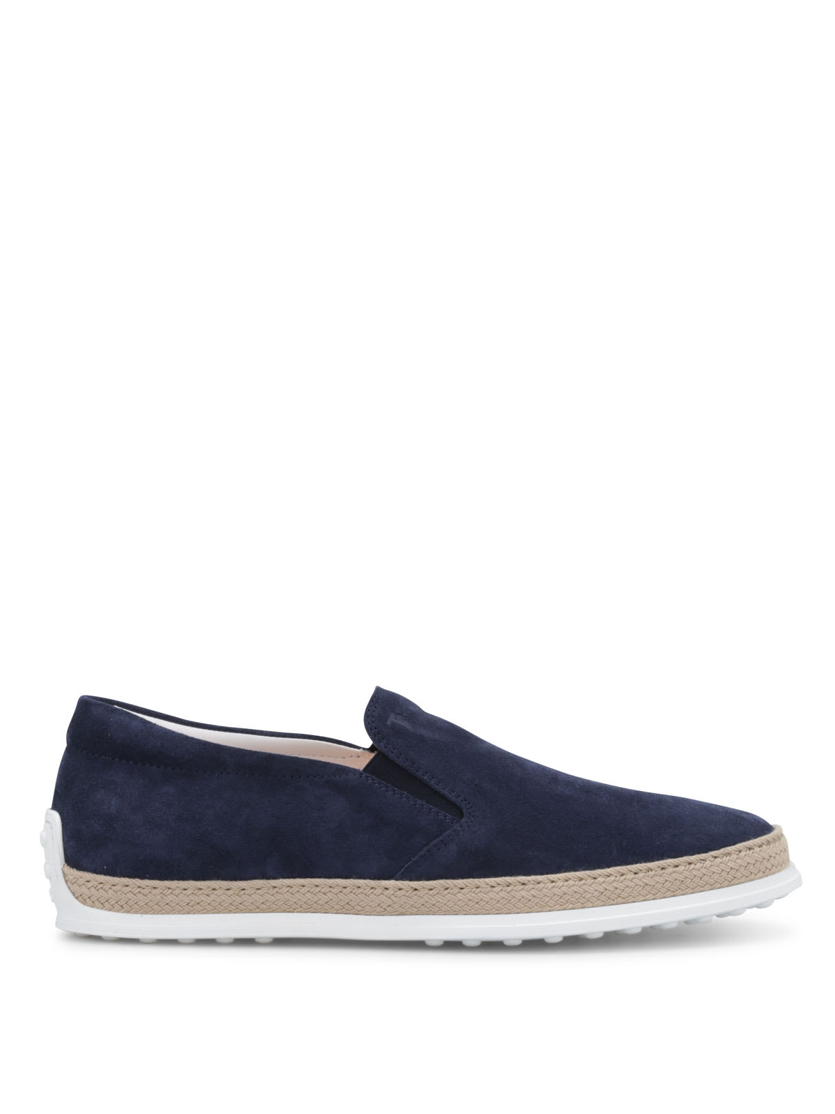 Tod's Tod's Slip-on Shoes In Suede - Blue - 10813431 | italist