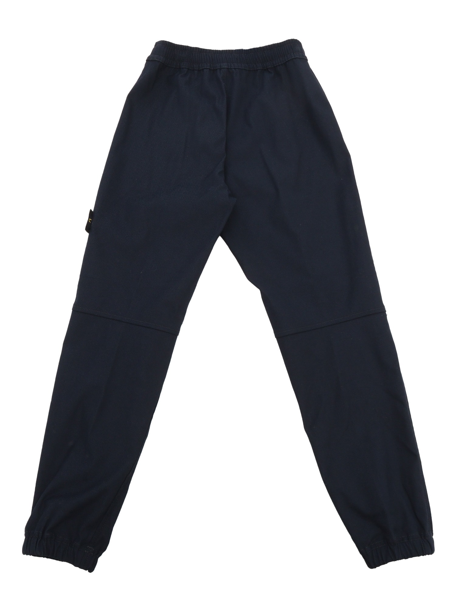 Shop Stone Island Loose Fit Trousers In Blue