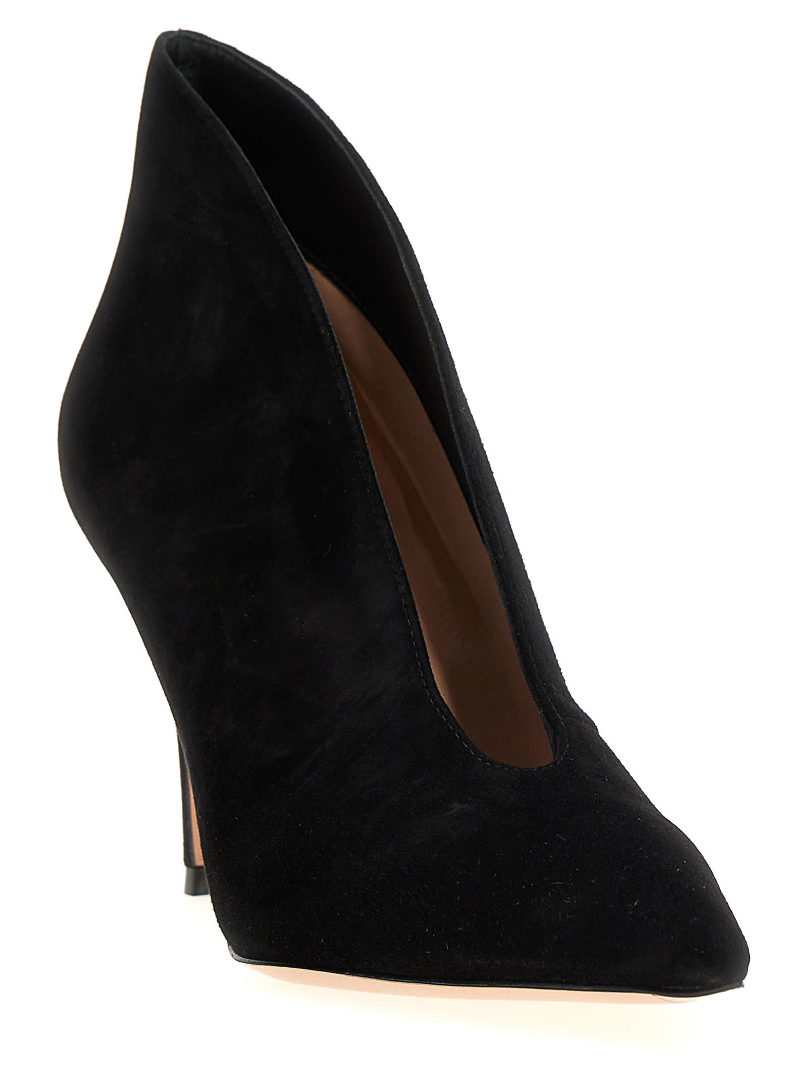 Shop Gianvito Rossi Vania Pumps In Black