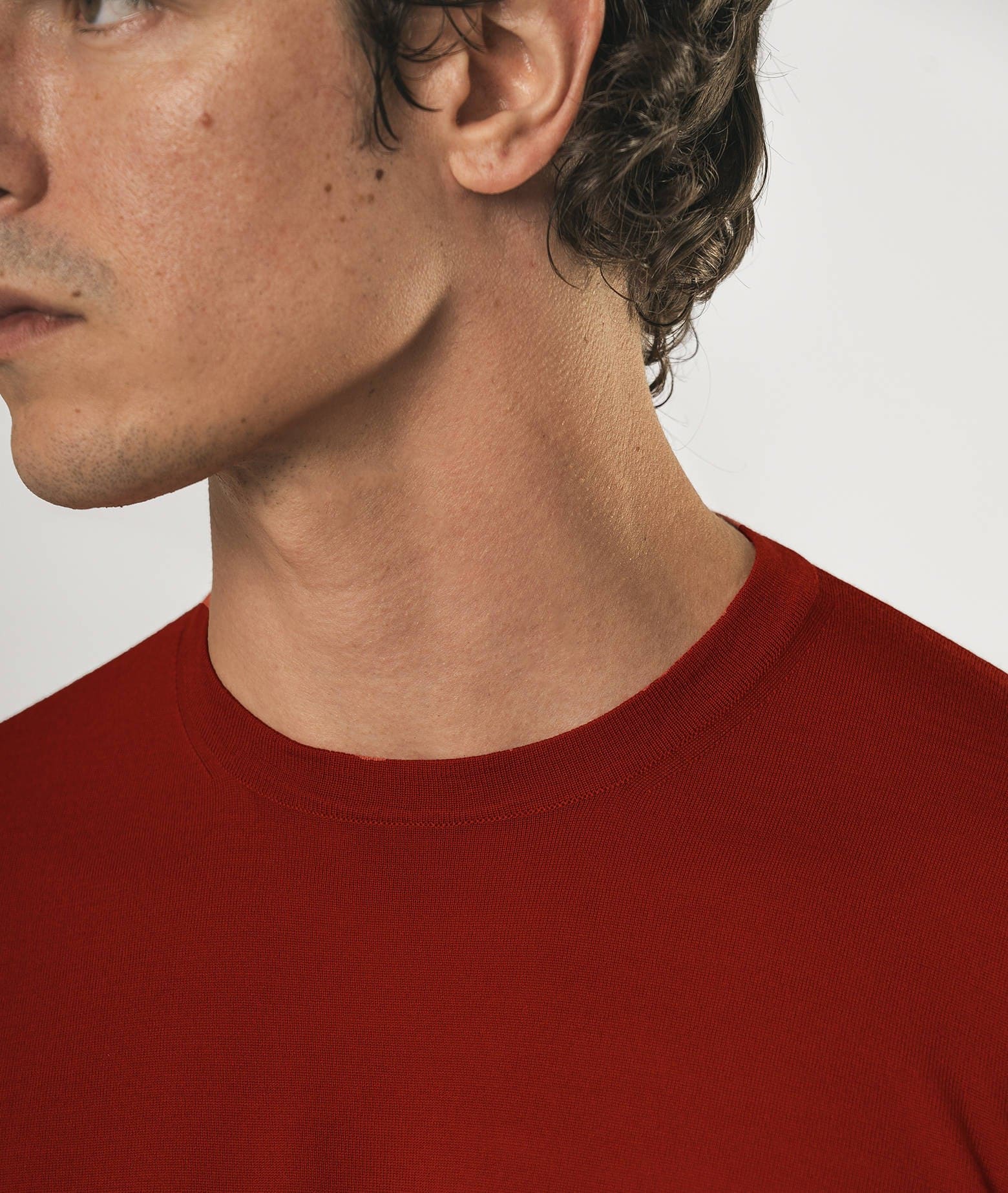 Larusmiani Crewneck Roquebrune T-shirt In Red