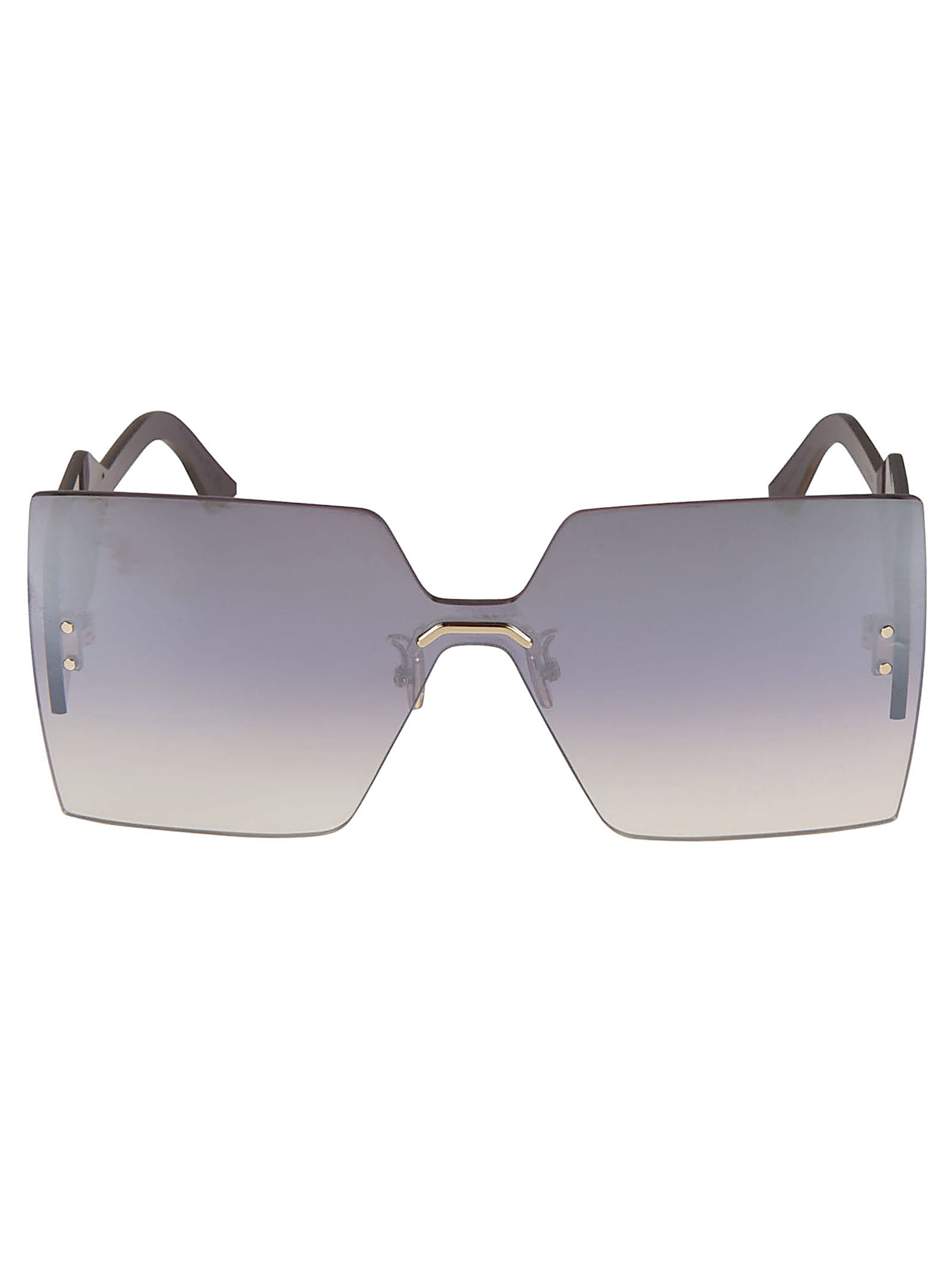 Dior Club Sunglasses In 10c - Silver